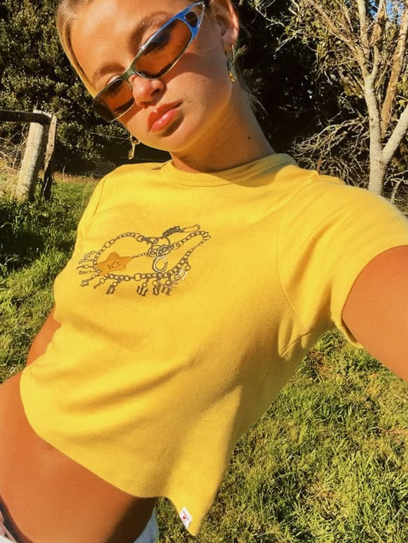 Supernova Day Fit Tee - Good Time Yellow