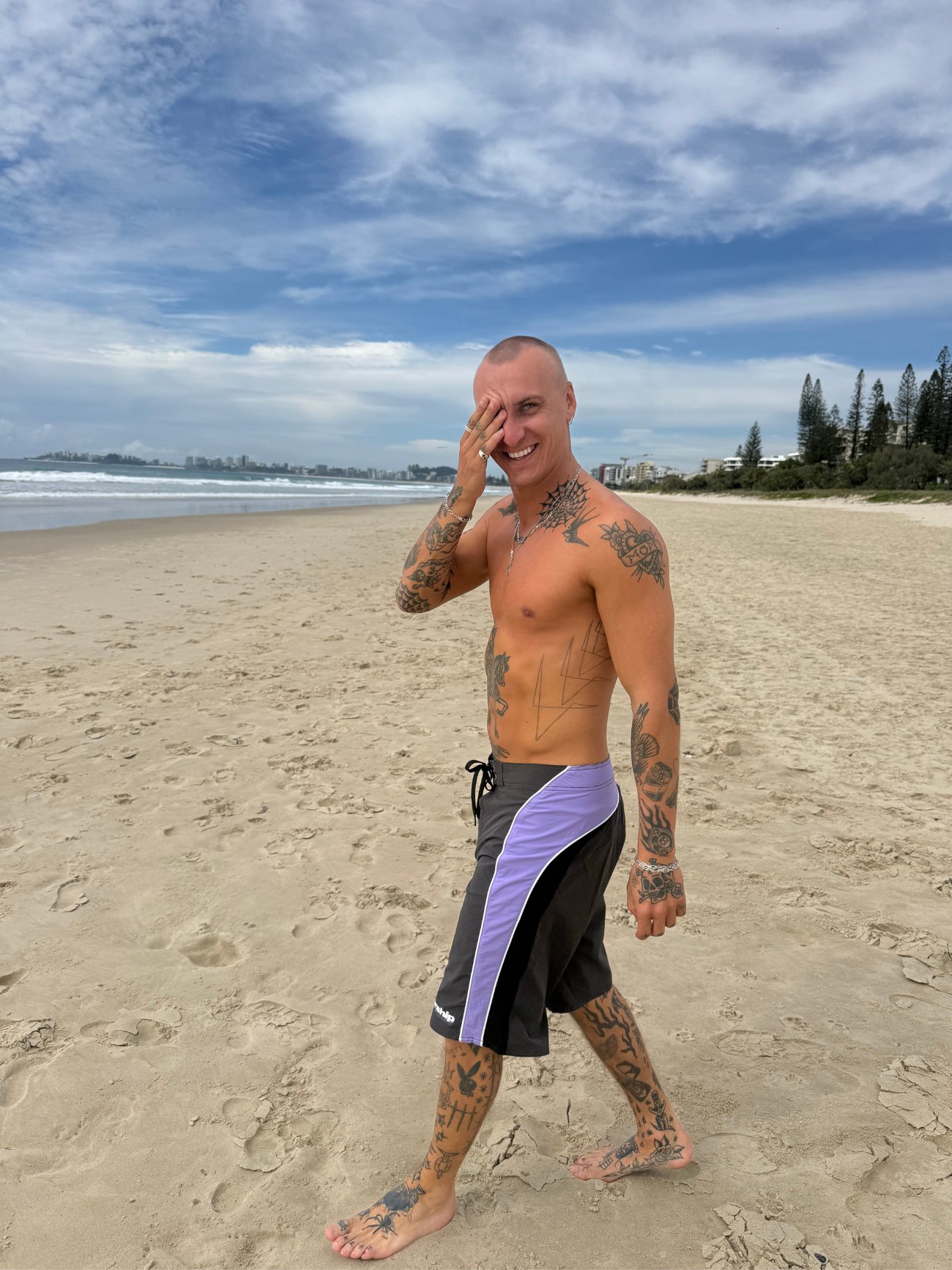 Sonic Long Boardshort - Worn Black