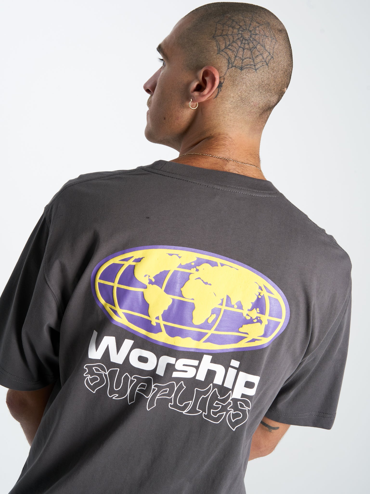 Win Win Tee - Worn Black