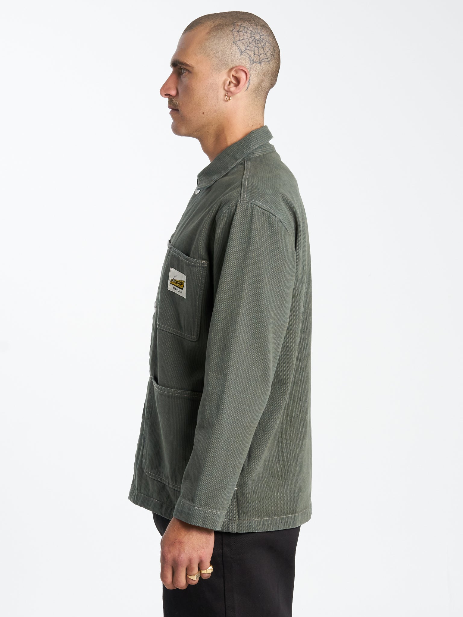 Sawn Off Carpenter Jacket - Pine Needle