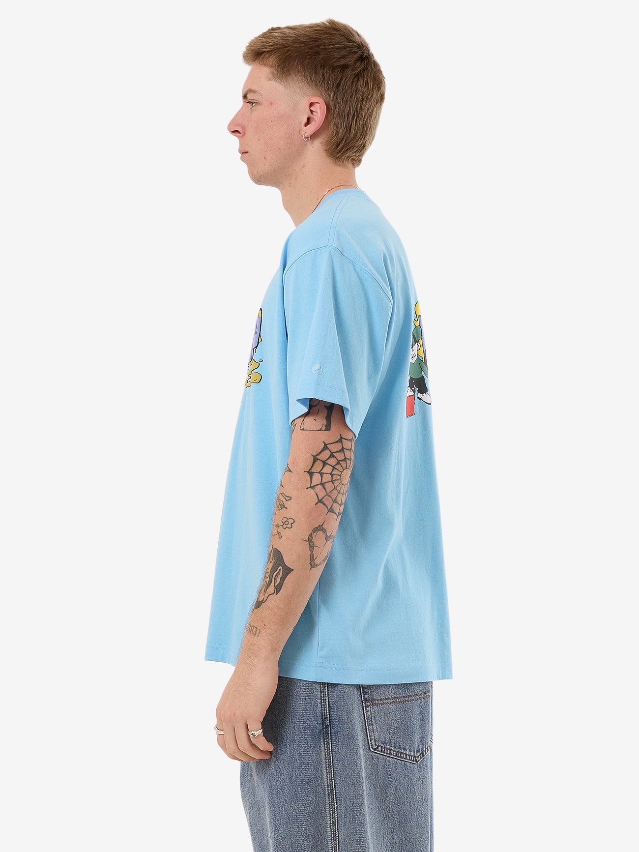 Pyrotechnics Tee - Baltic XS