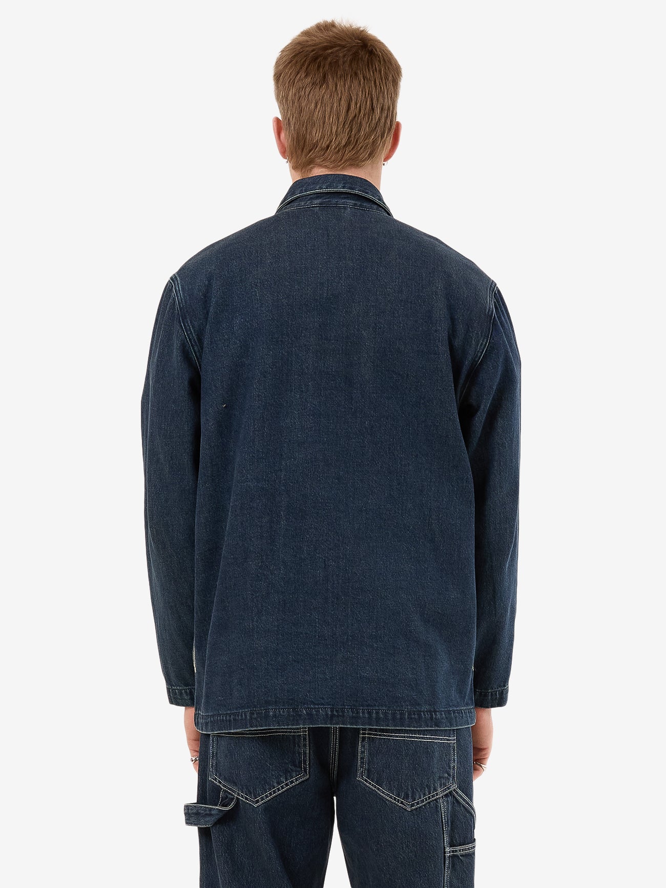 Denim Chore Jacket - Dirty Midnight Blue XS