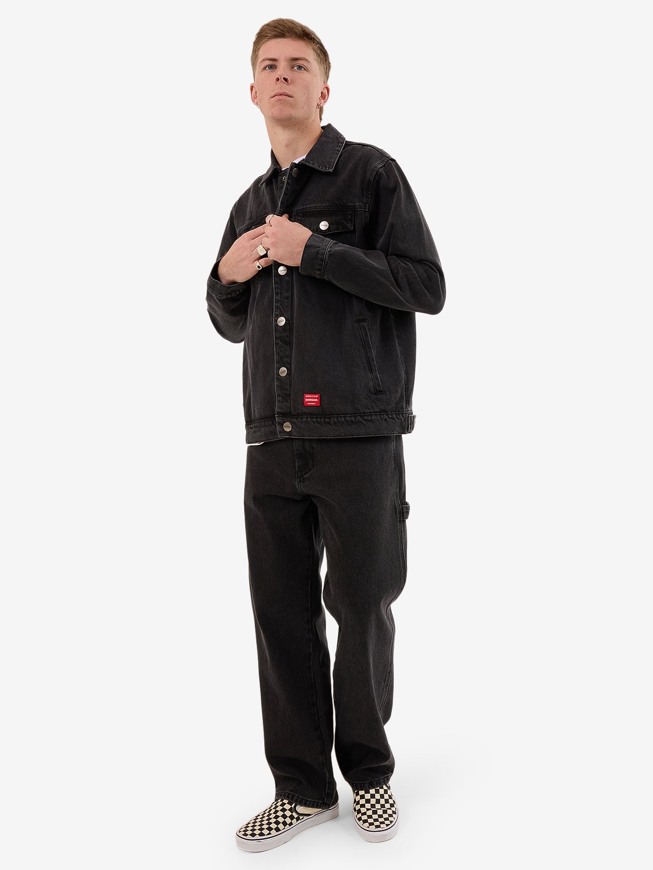 Nuclear Denim Jacket - Used Black XS