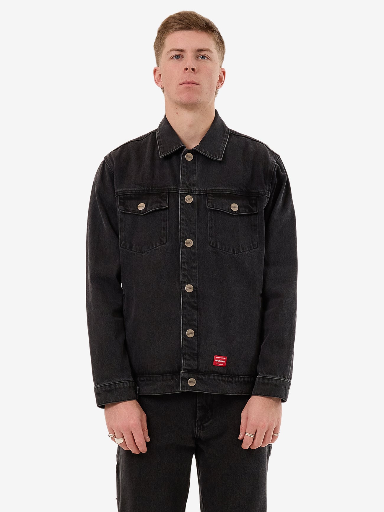 Nuclear Denim Jacket - Used Black XS