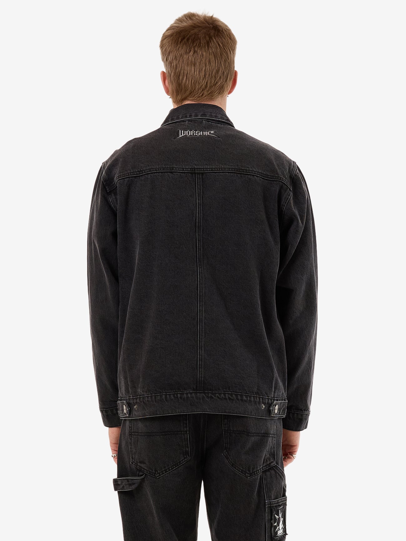 Nuclear Denim Jacket - Used Black XS