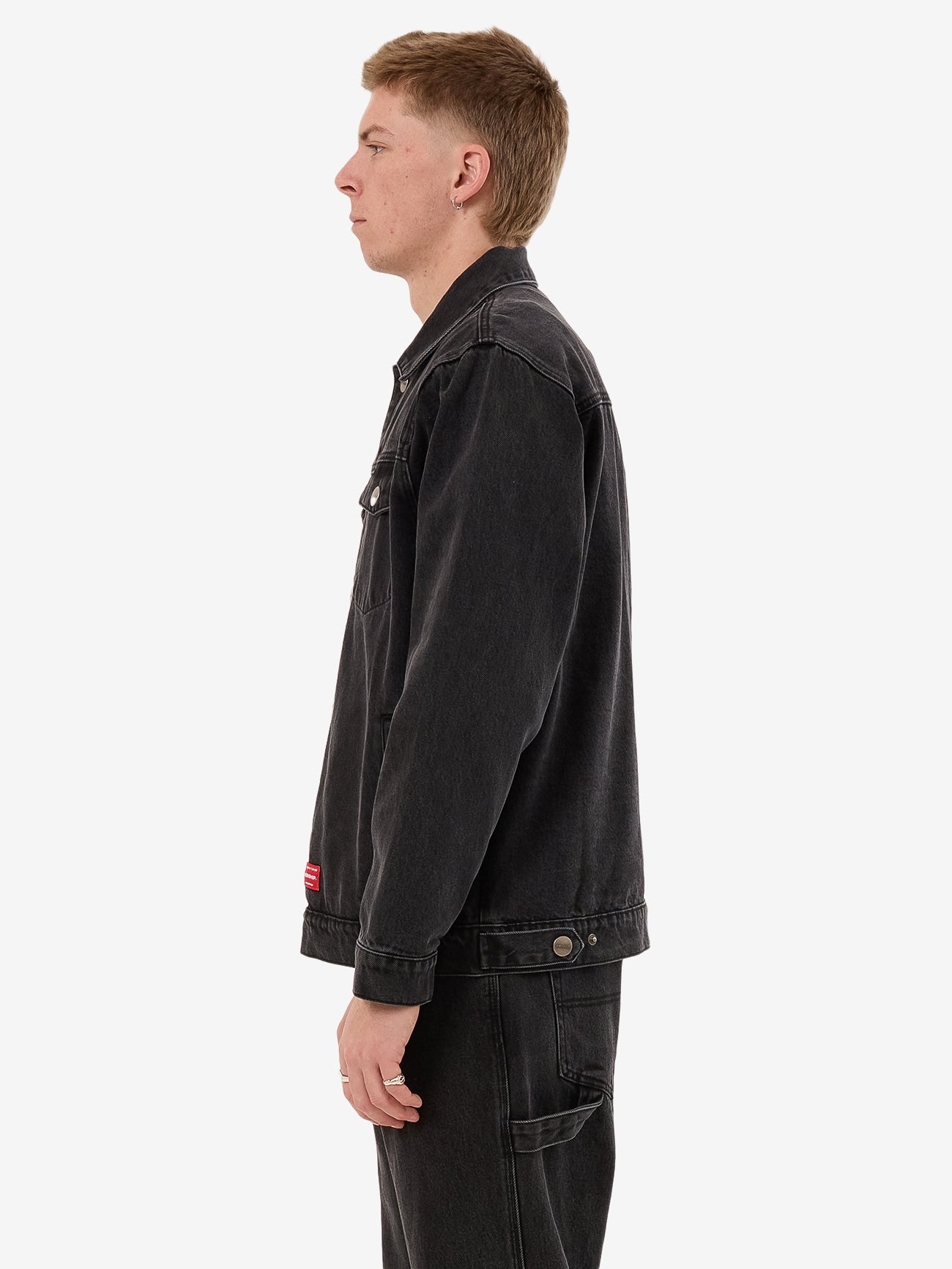 Nuclear Denim Jacket - Used Black XS