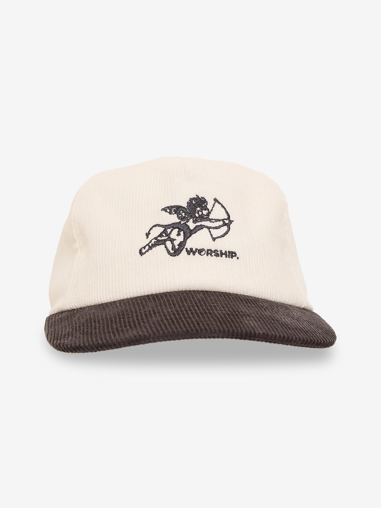 Cherub Cord Hat - Cream One Size