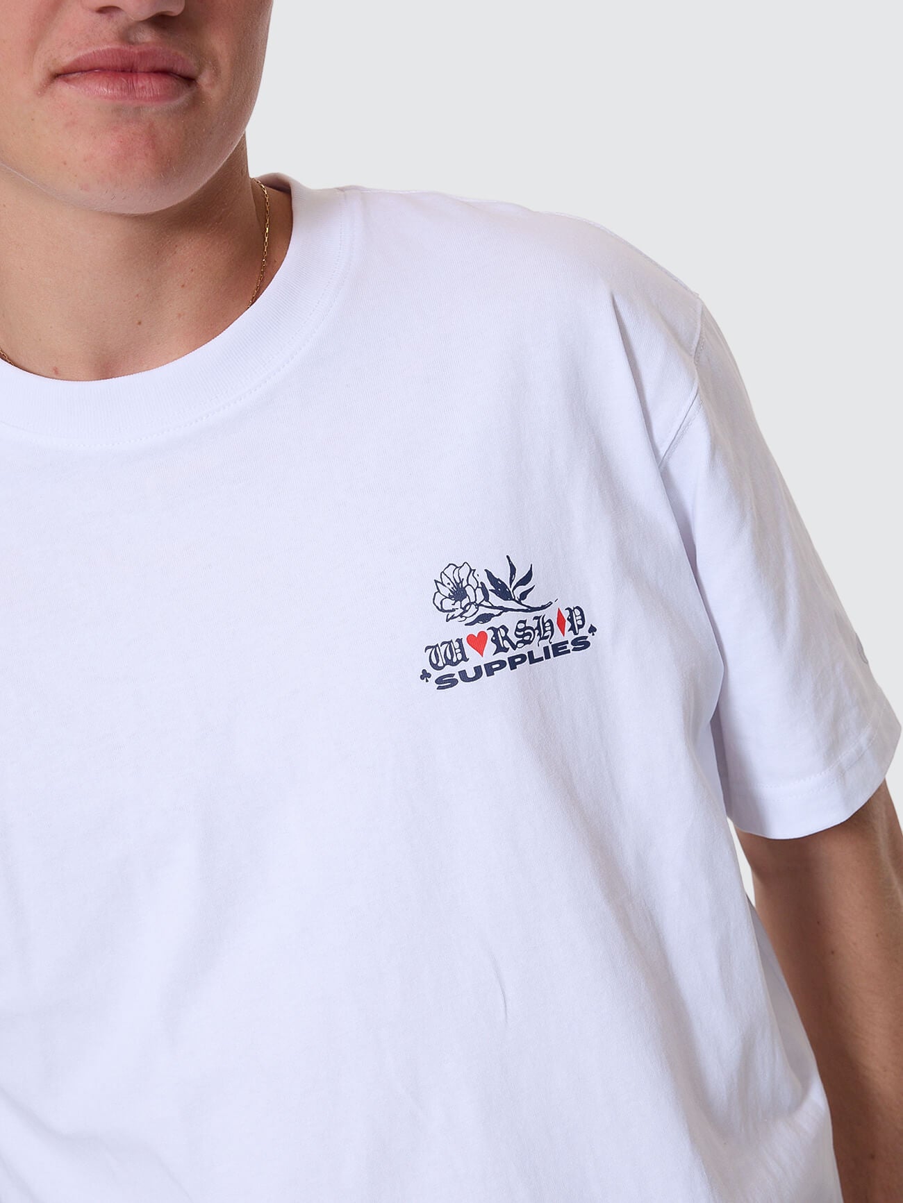 Scratch Tee - White XS