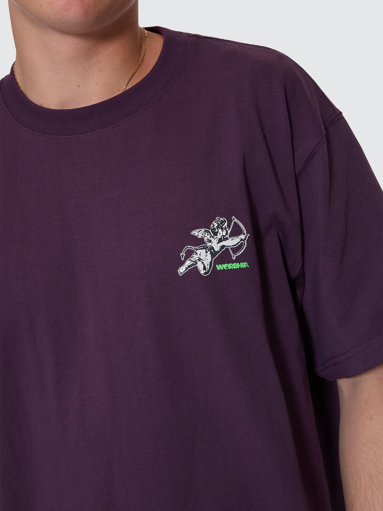 Cherub Tee - Blackberry XS