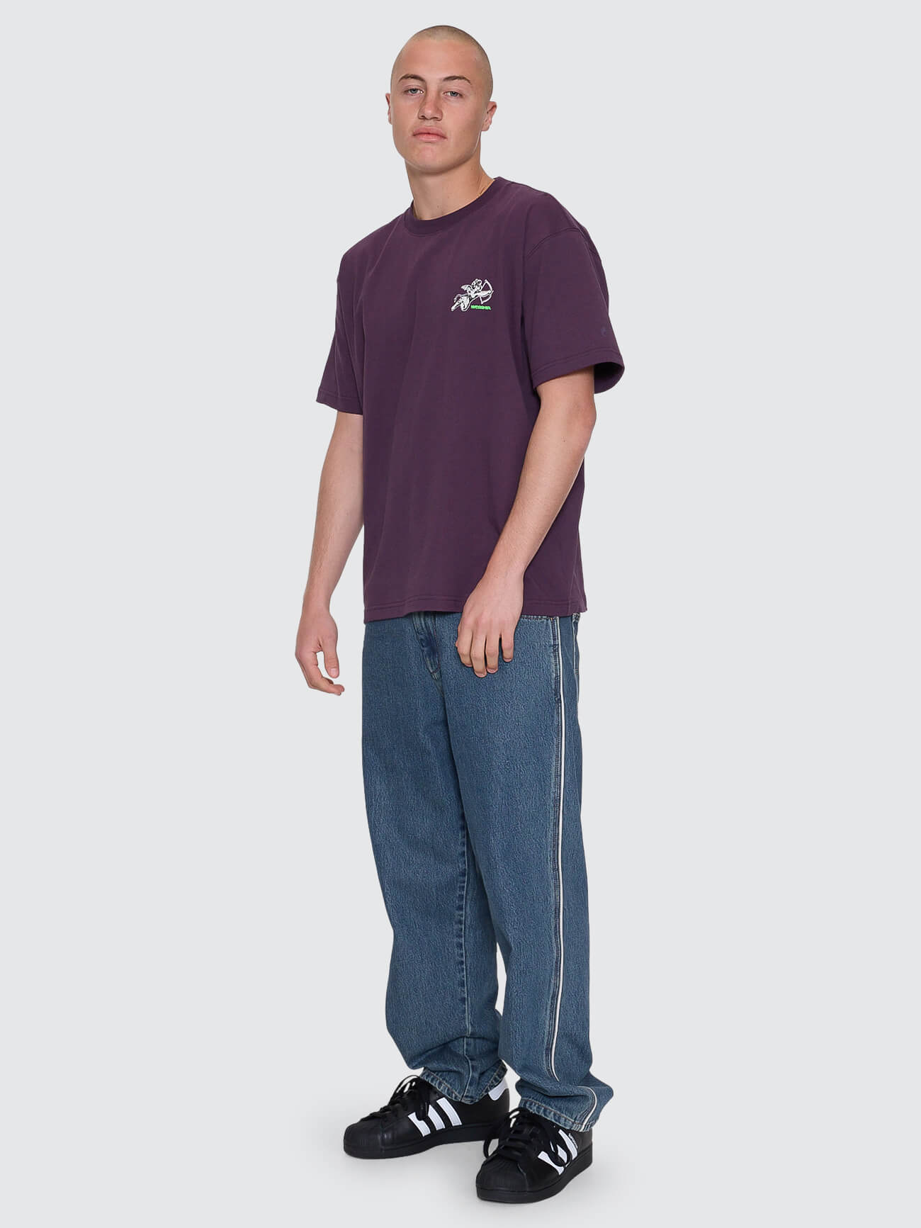 Cherub Tee - Blackberry XS