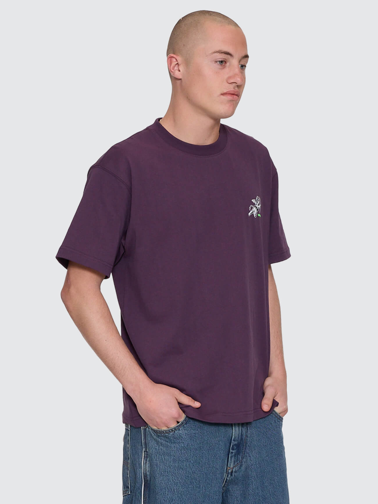 Cherub Tee - Blackberry XS