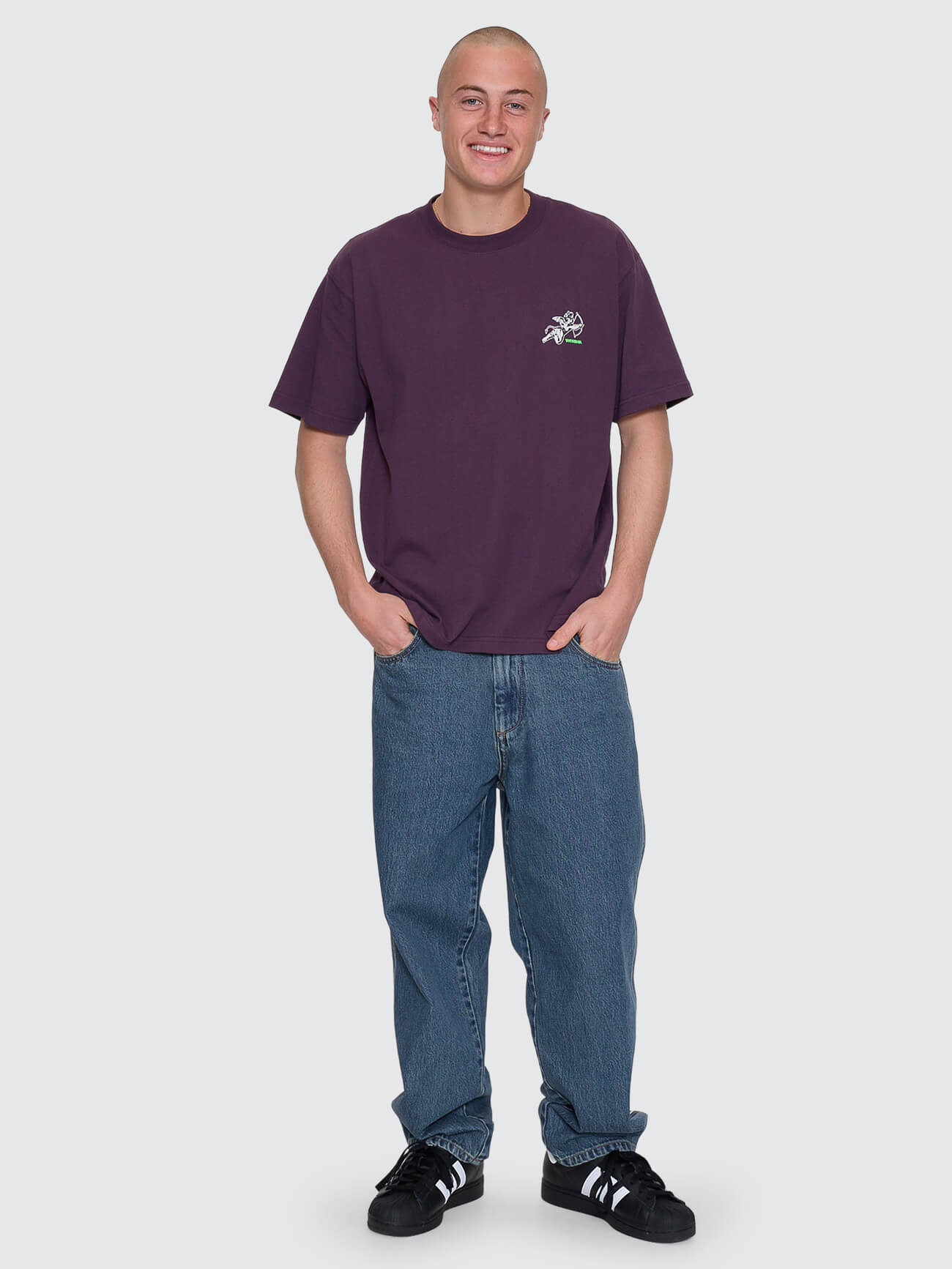 Cherub Tee - Blackberry XS