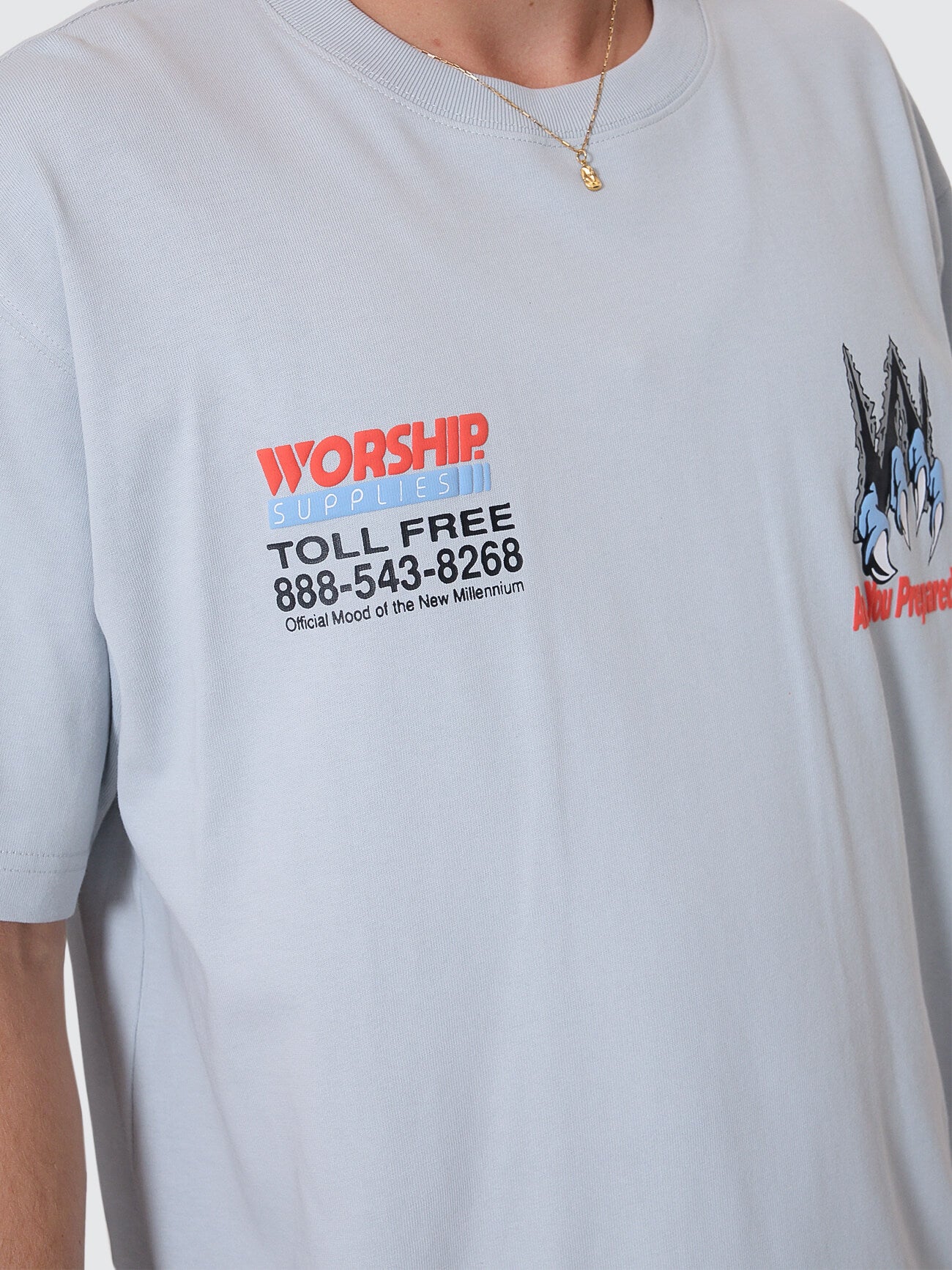 Preparation Tee - Lunar Grey XS