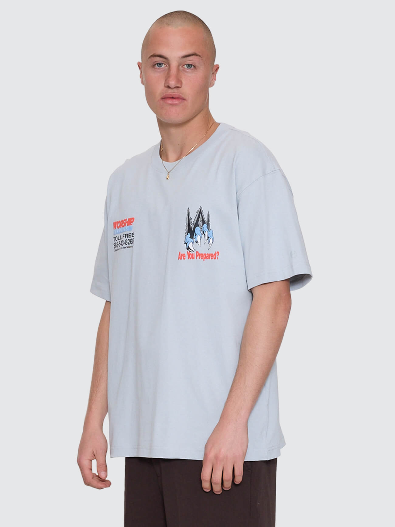Preparation Tee - Lunar Grey XS