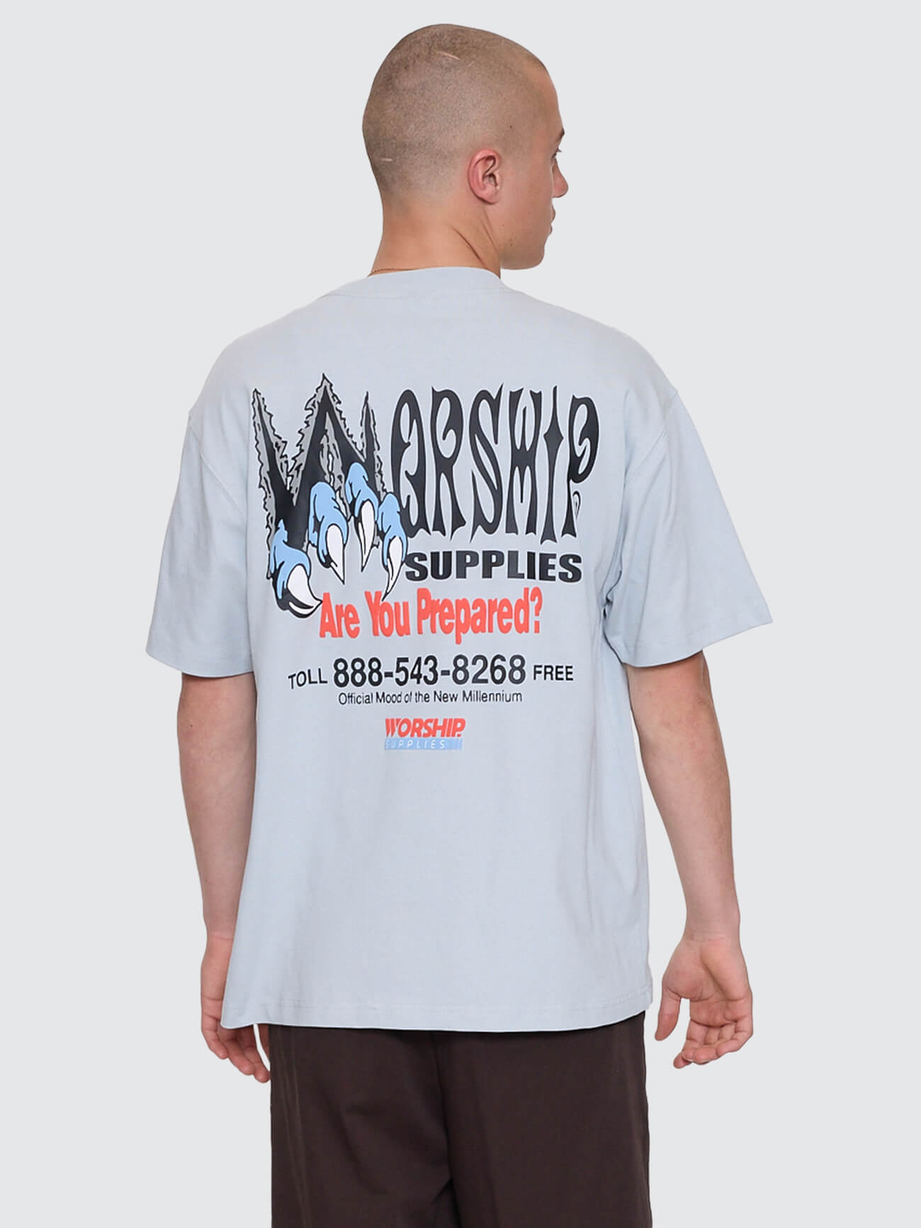 Preparation Tee - Lunar Grey XS