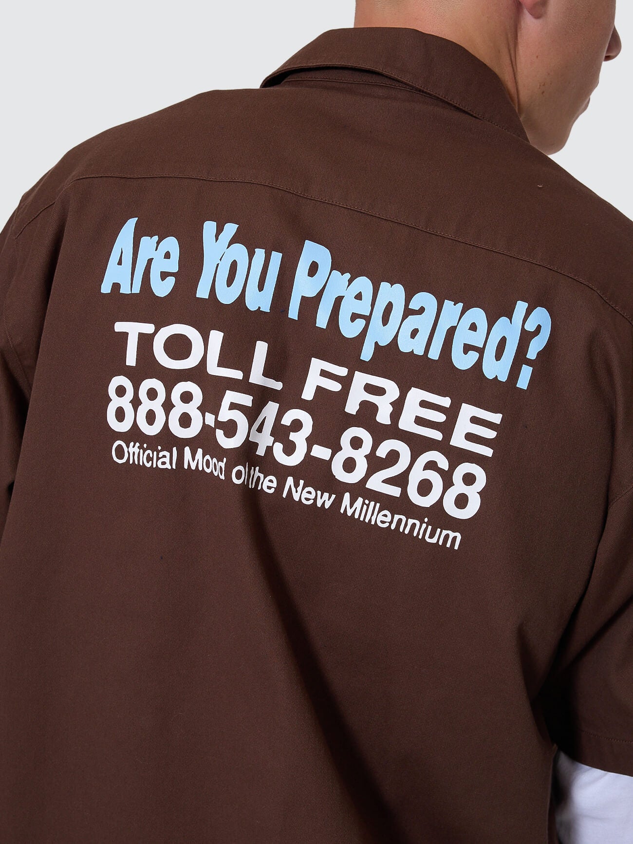 Preparation Short Sleeve Work Shirt - Ganache XS