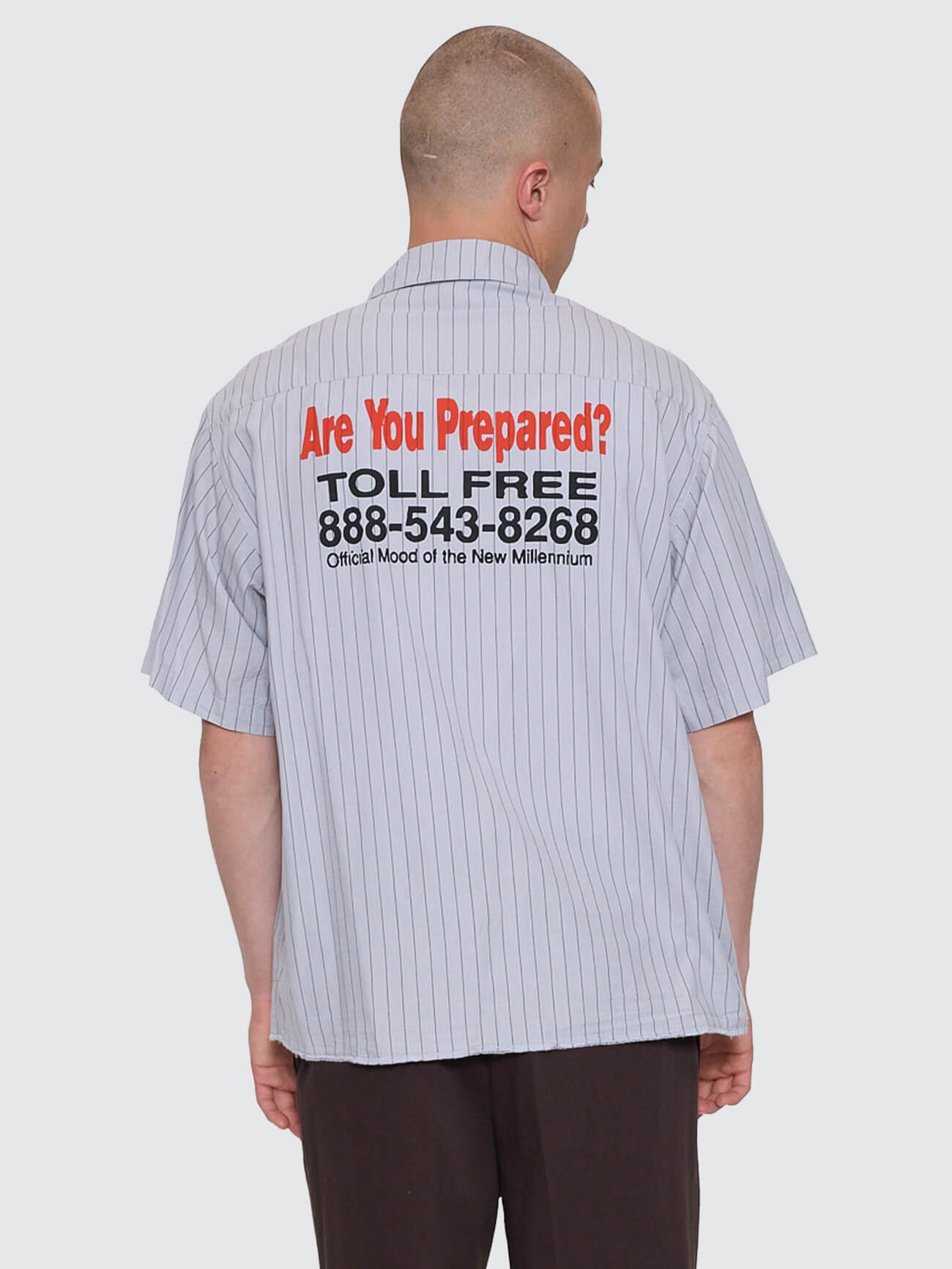 Preparation Short Sleeve Work Shirt - Lunar Grey XS