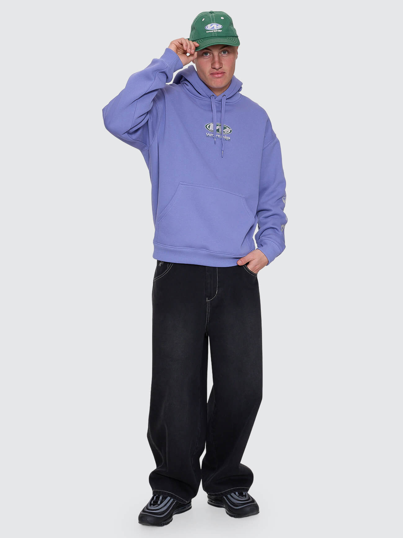 Sonic Pullover Hood - Purple Haze XS