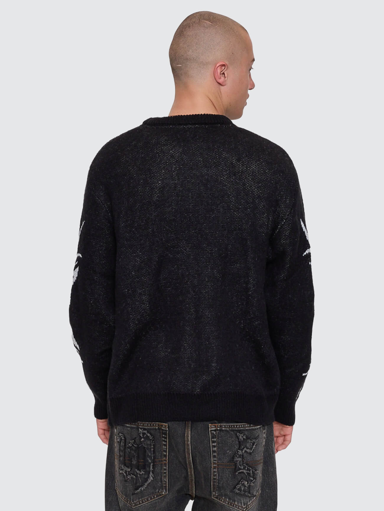 Trudge Knit Crew - Black XS