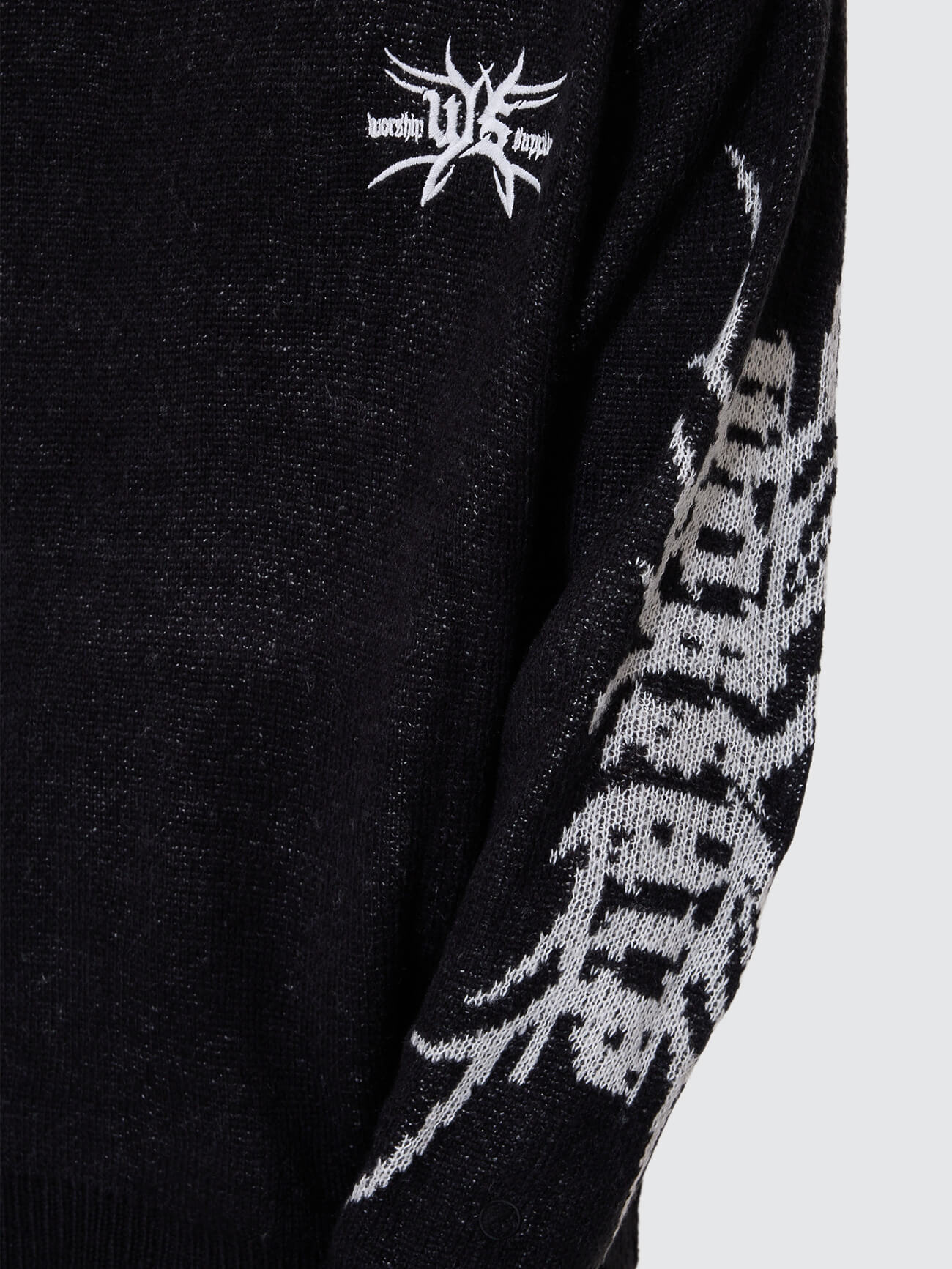 Trudge Knit Crew - Black XS