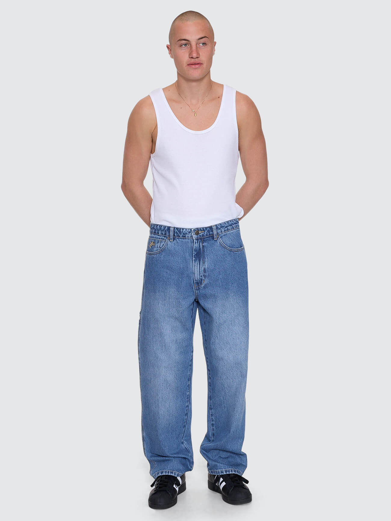 Is This It Carpenter Jean - Faded Sky High 26