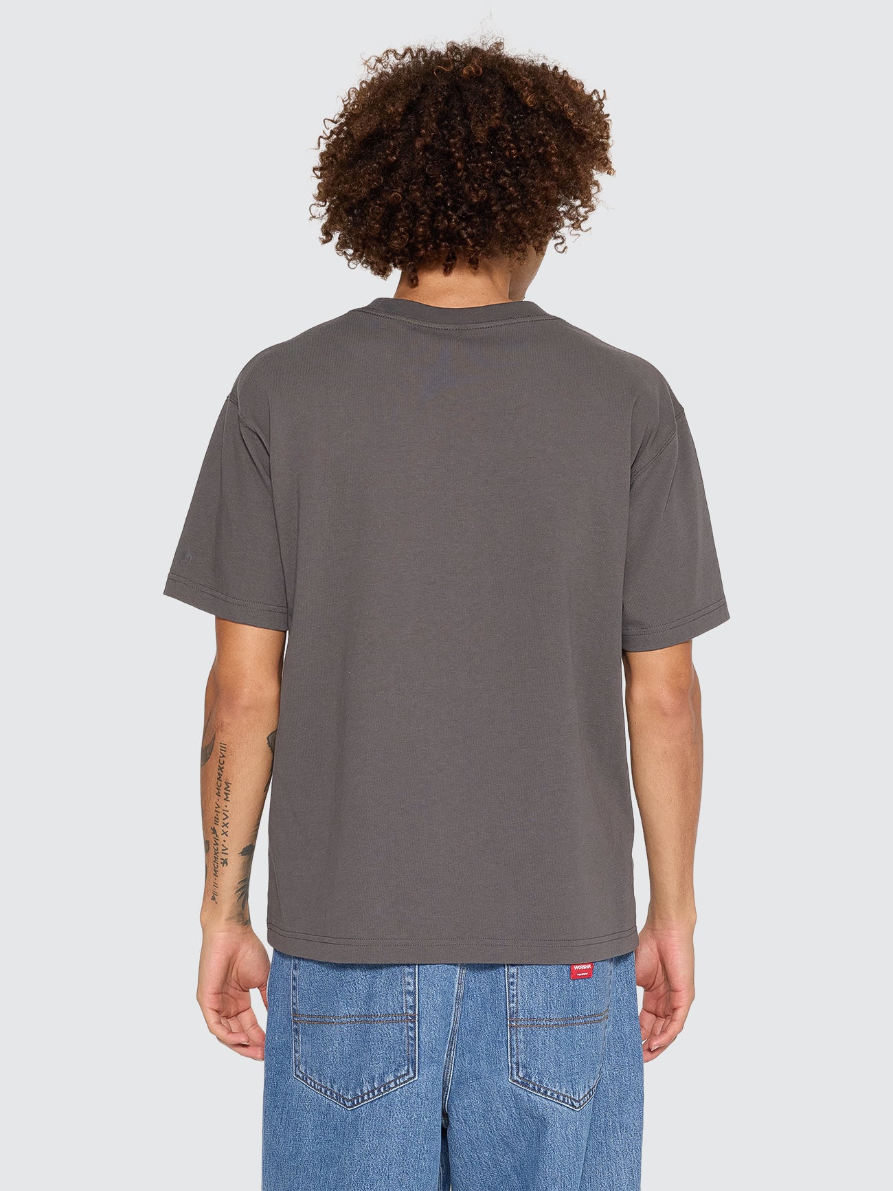 Cherub Heavyweight Embro Tee - Worn Black XS