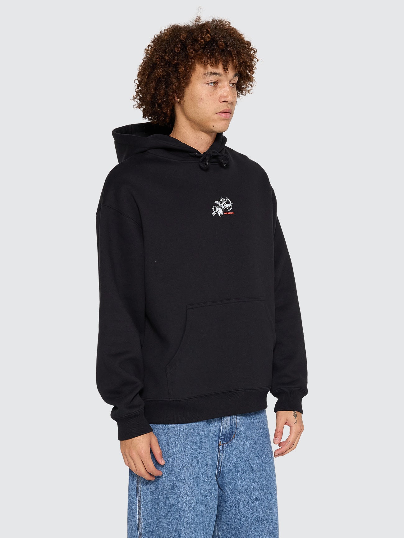 Cherub Pullover Hood - Black XS