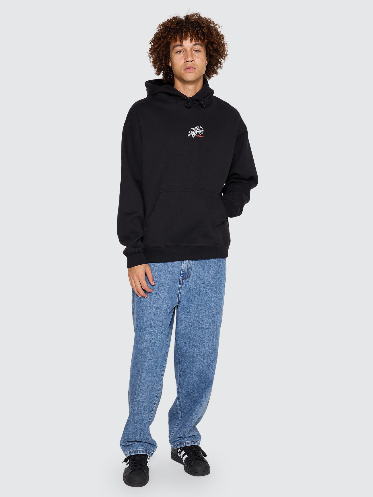 Cherub Pullover Hood - Black XS