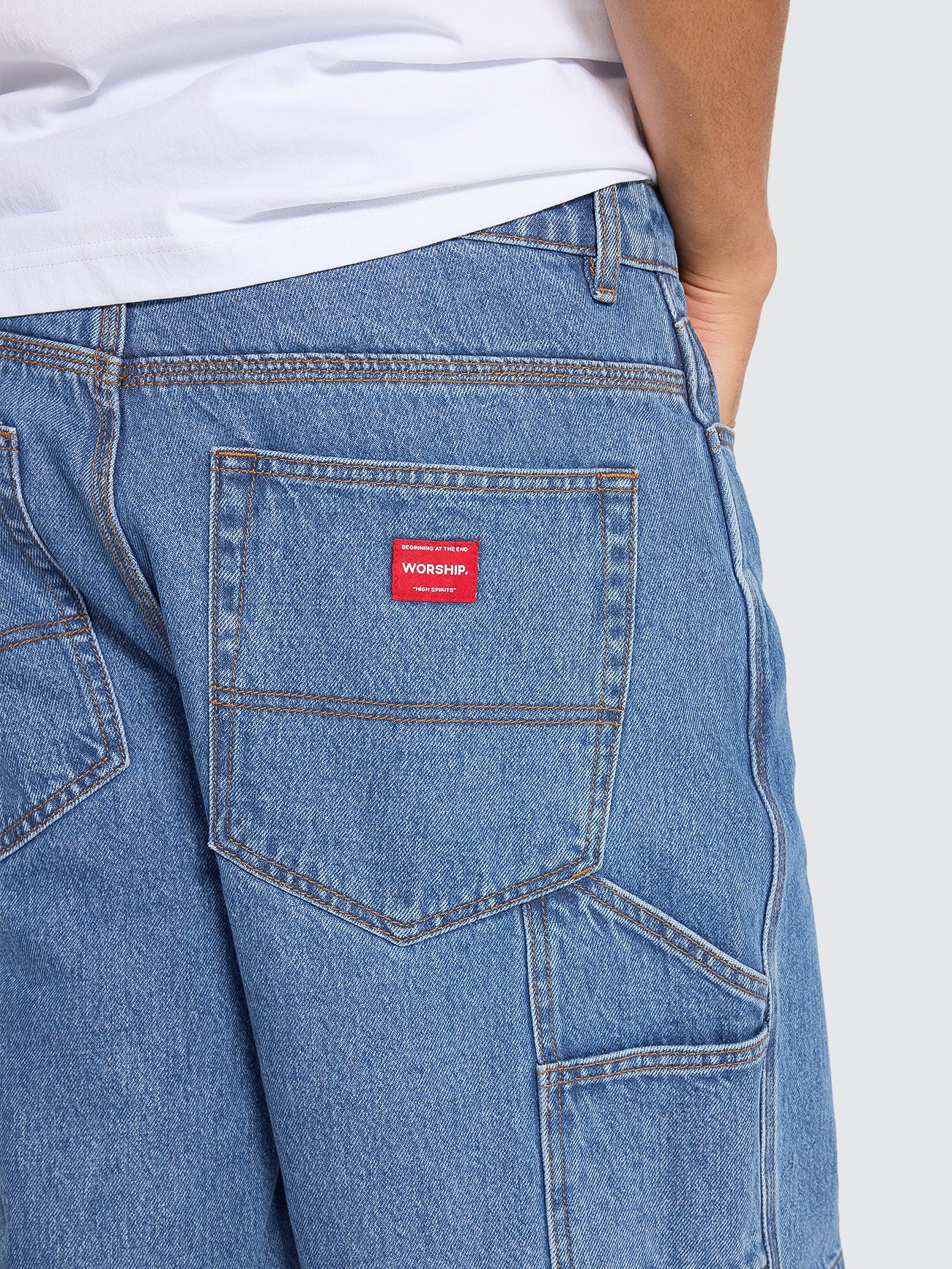 Carpenter Short - Worship Worn Blue 26