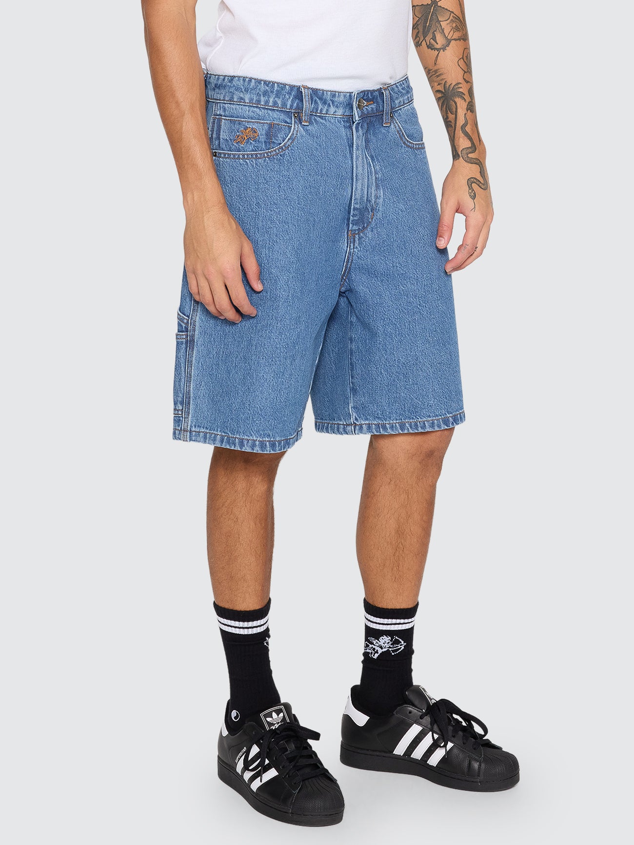 Carpenter Short - Sky High Blue