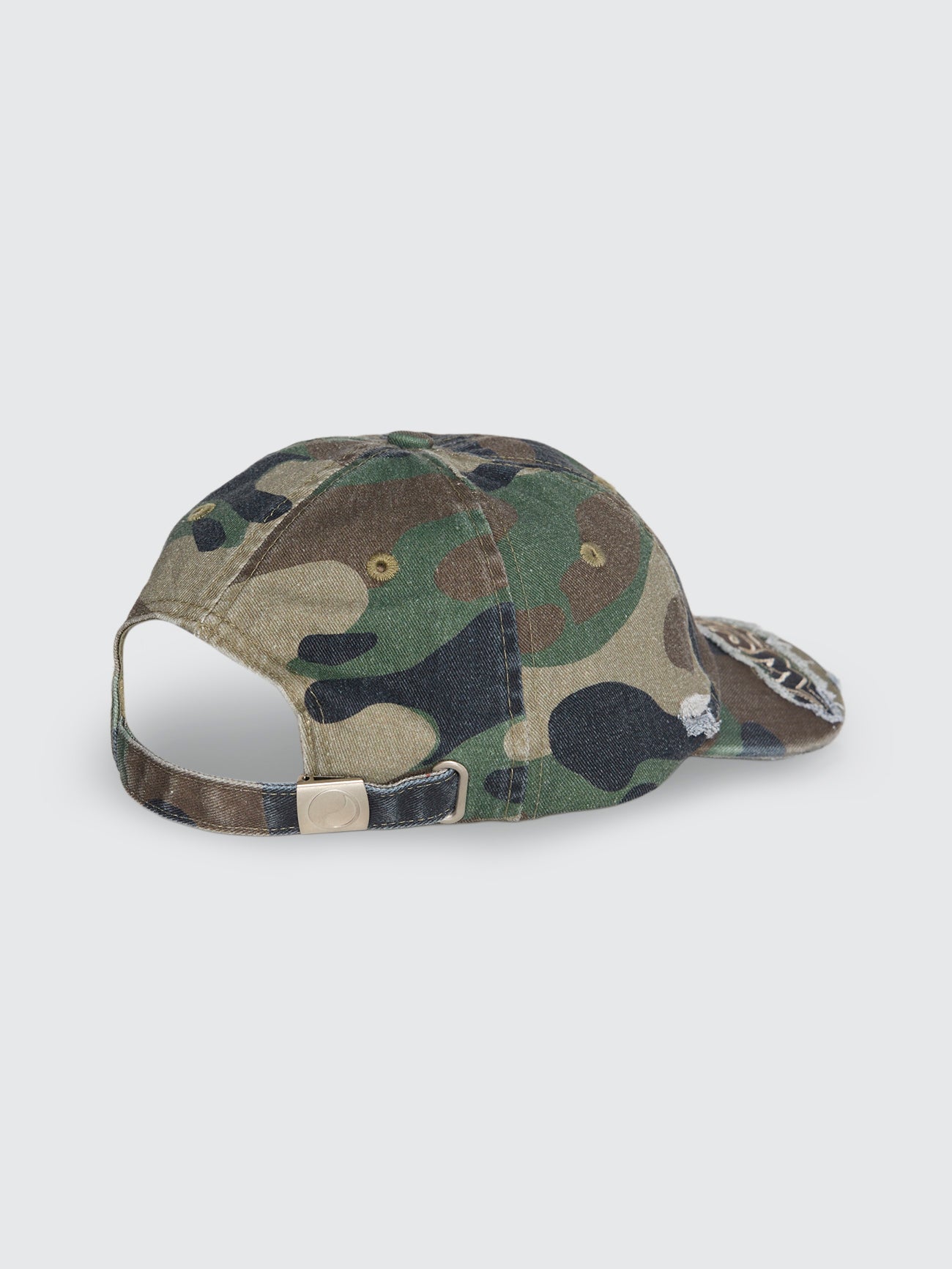 Stealth Throws Camo Dad Cap - Green