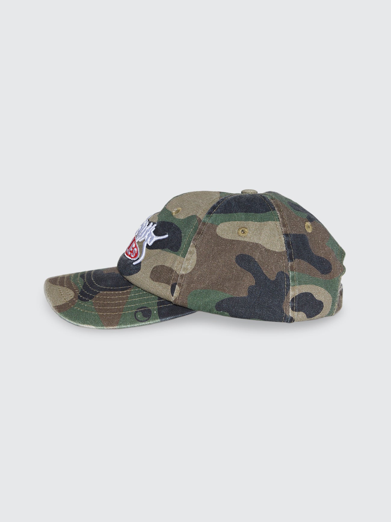 Stealth Messenger Camo Dad Cap - Green