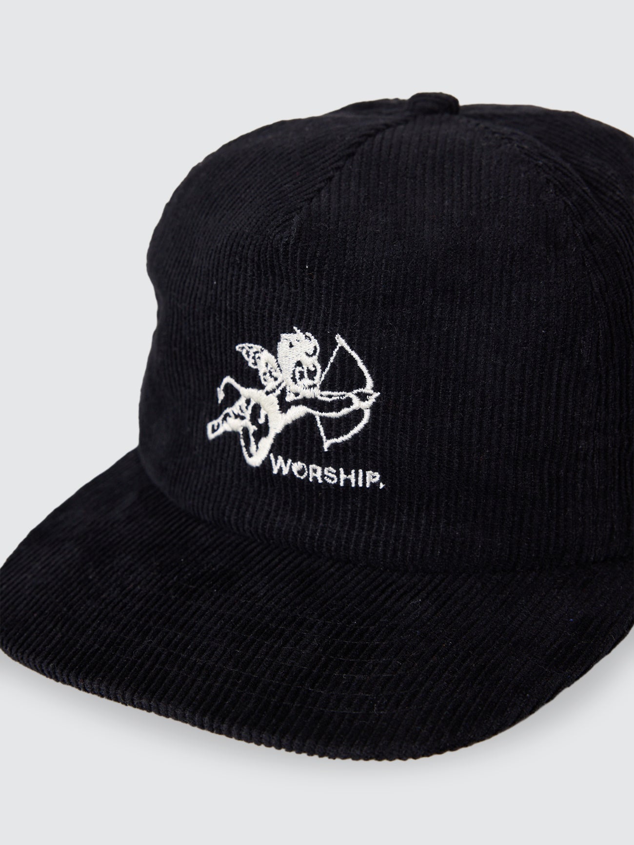 Cherub Cord Hat - Black