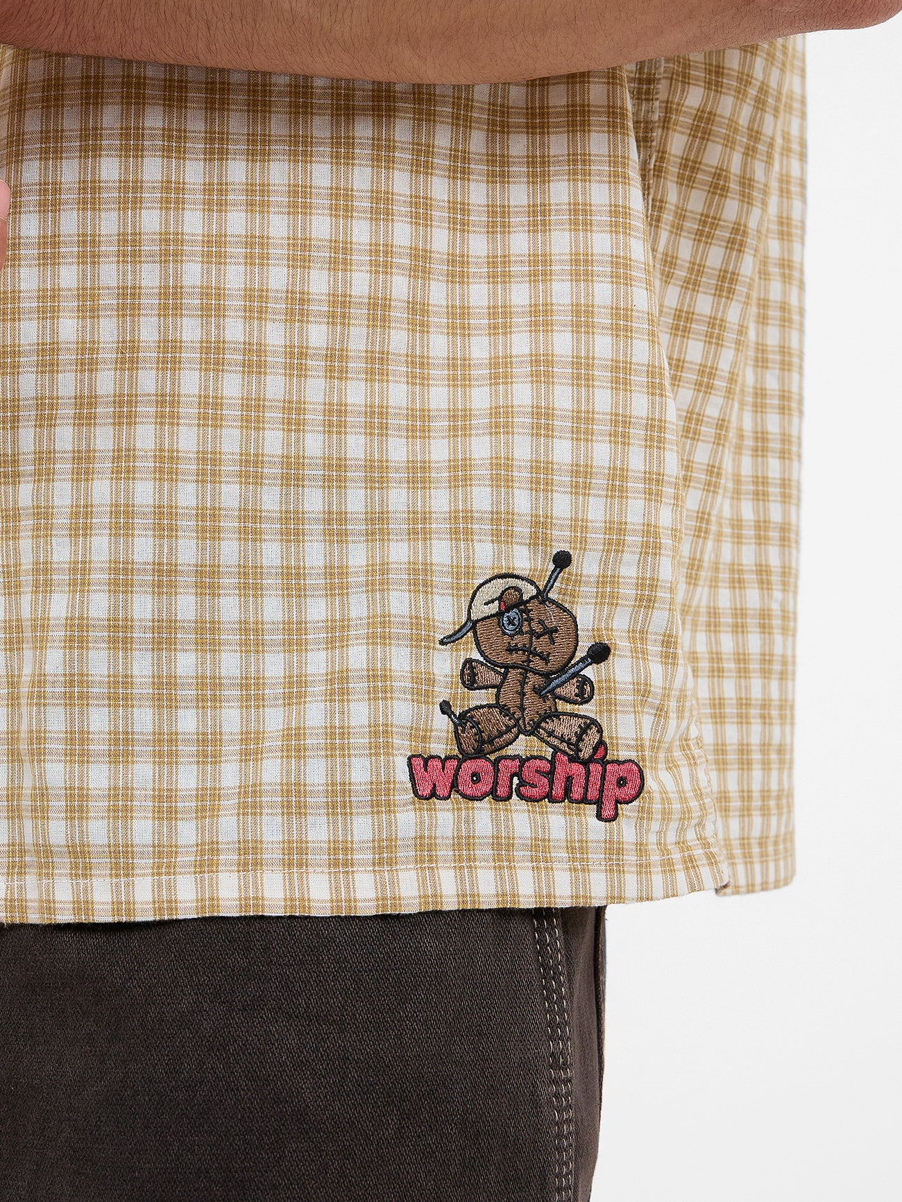 Dejavoodoo Short Sleeve Shirt - Popcorn Yellow XS