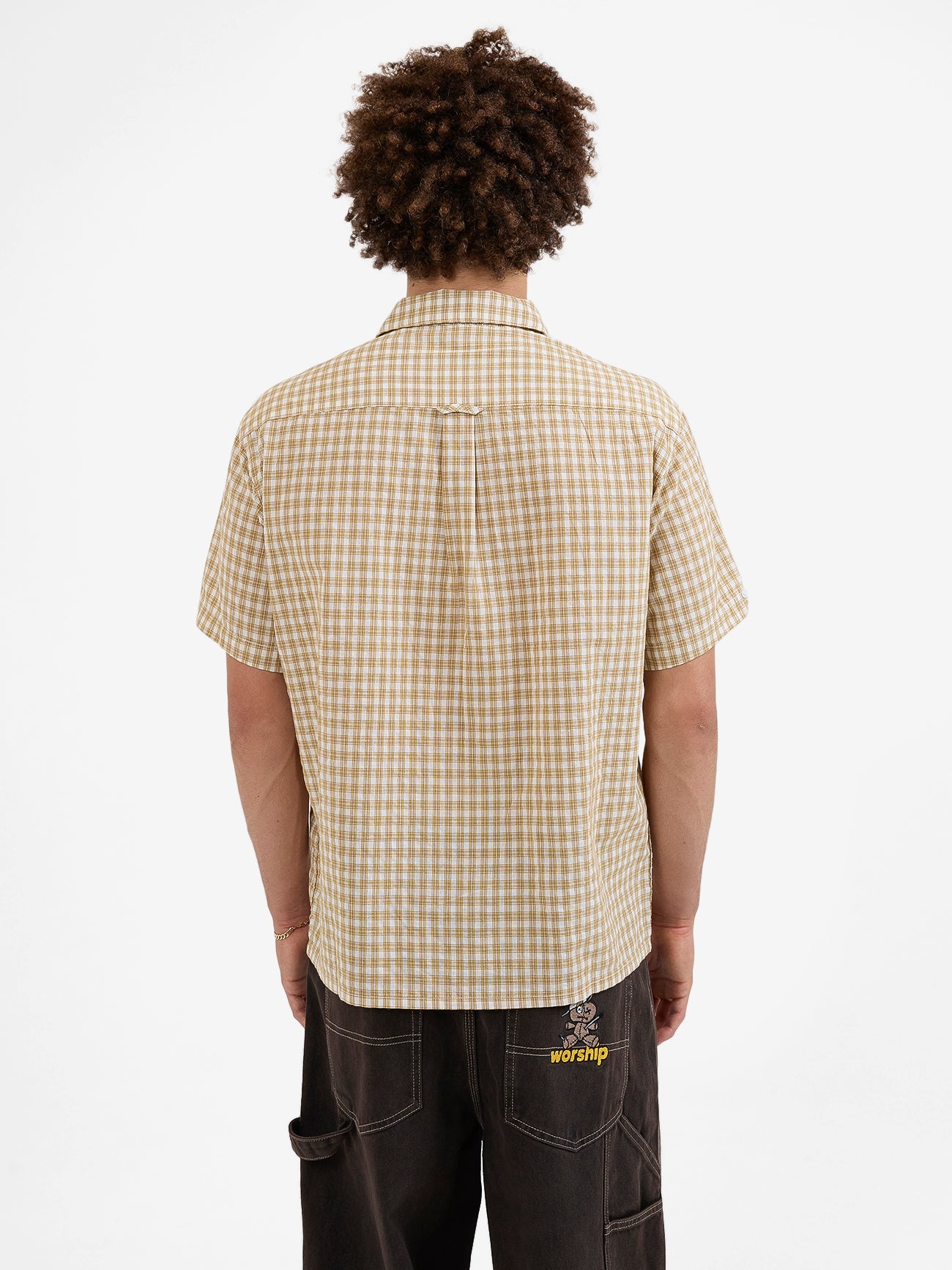 Dejavoodoo Short Sleeve Shirt - Popcorn Yellow XS