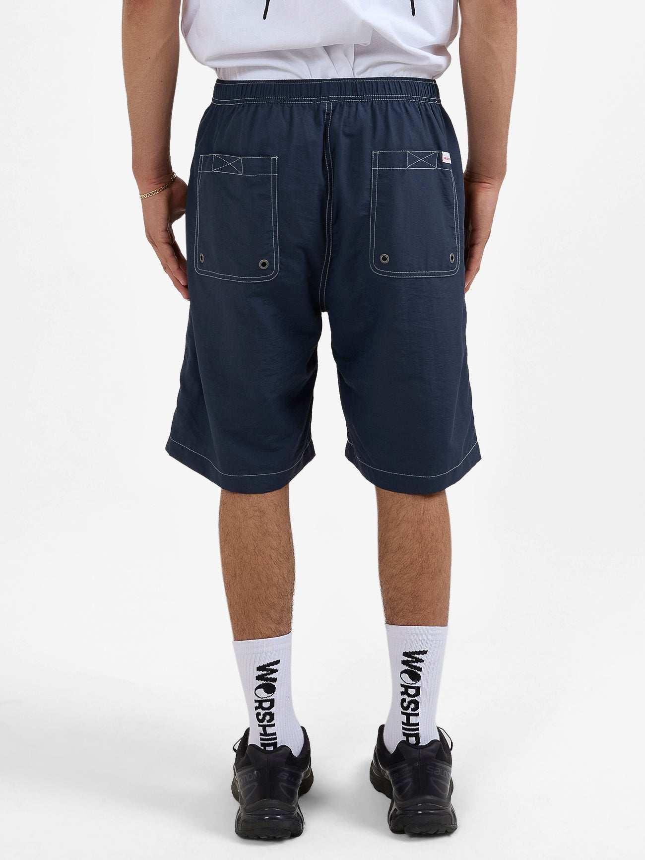 Arachnid Baggie Nylon Short - Black Iris 28