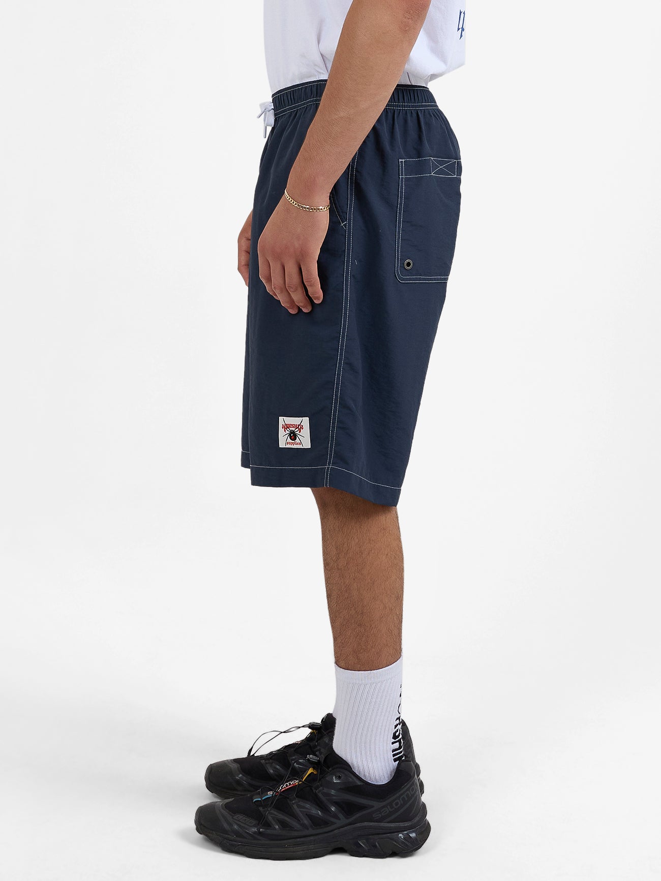 Arachnid Baggie Nylon Short - Black Iris 28