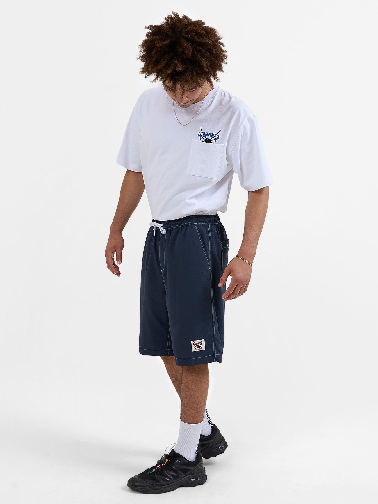 Arachnid Baggie Nylon Short - Black Iris 28