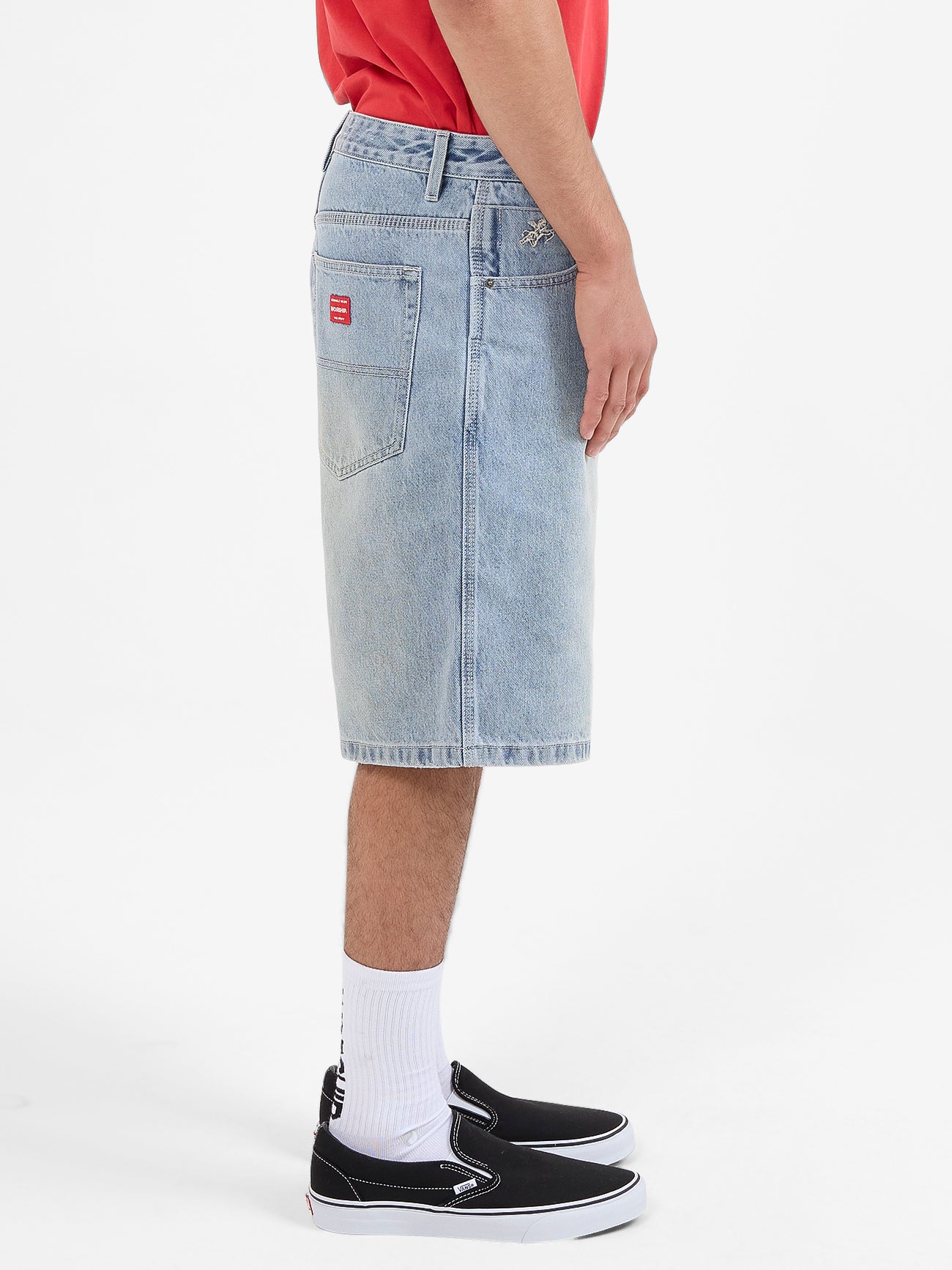 Push Off Big Dawg Jeanshort - Dirty Trade Blue 28