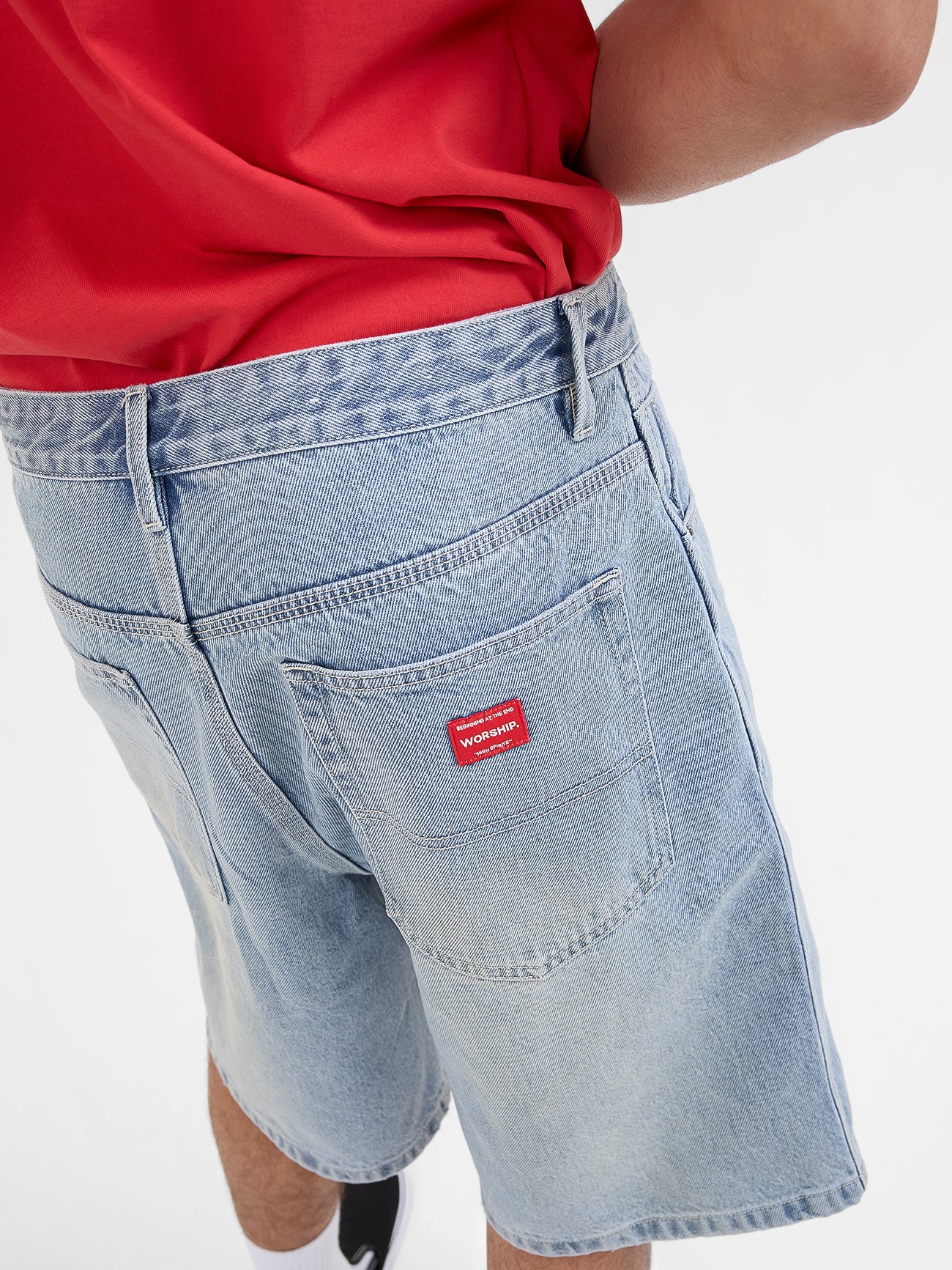 Push Off Big Dawg Jeanshort - Dirty Trade Blue 28