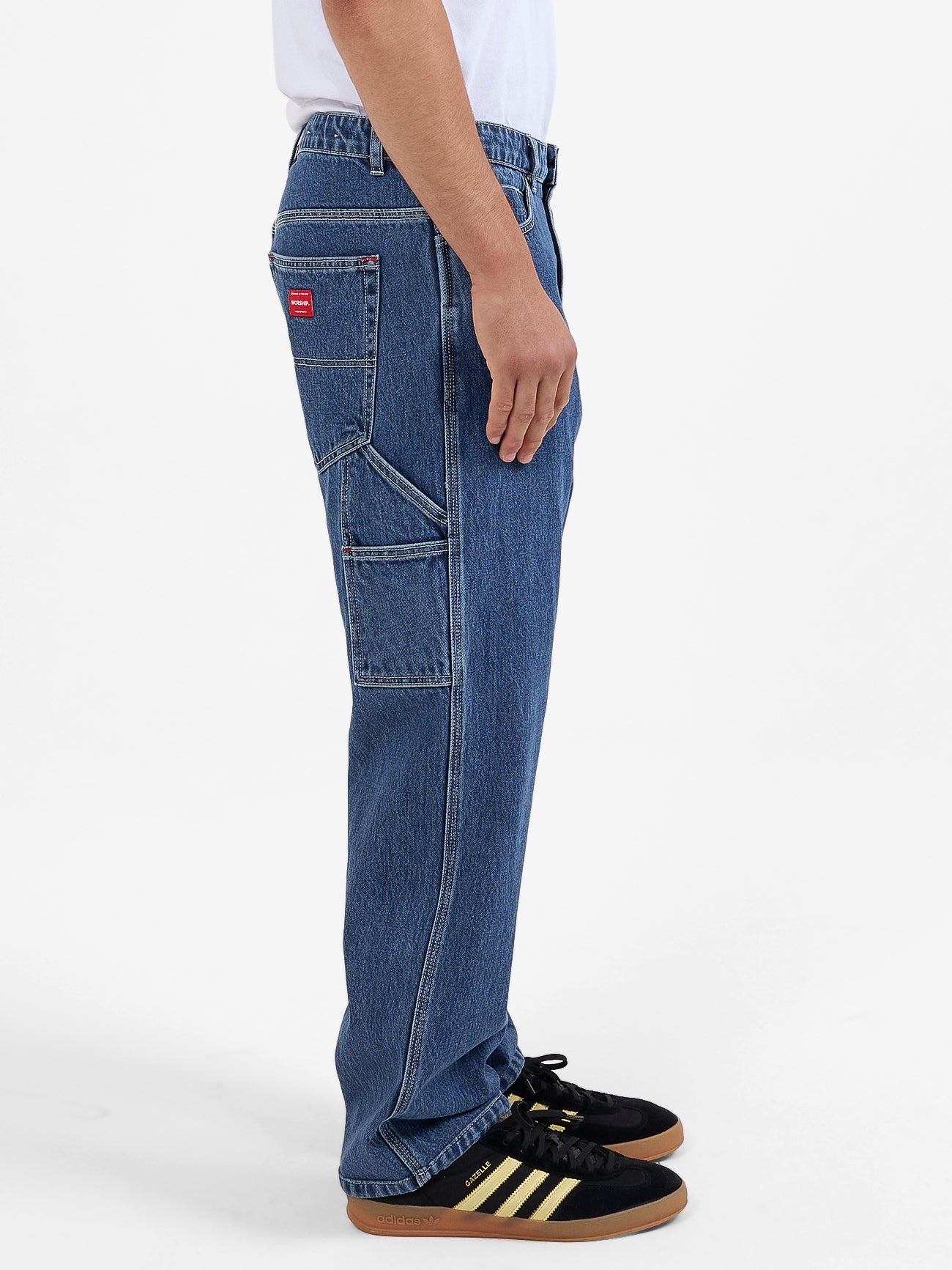 Playtime Carpenter Jean - Worn Blue Rinse 26