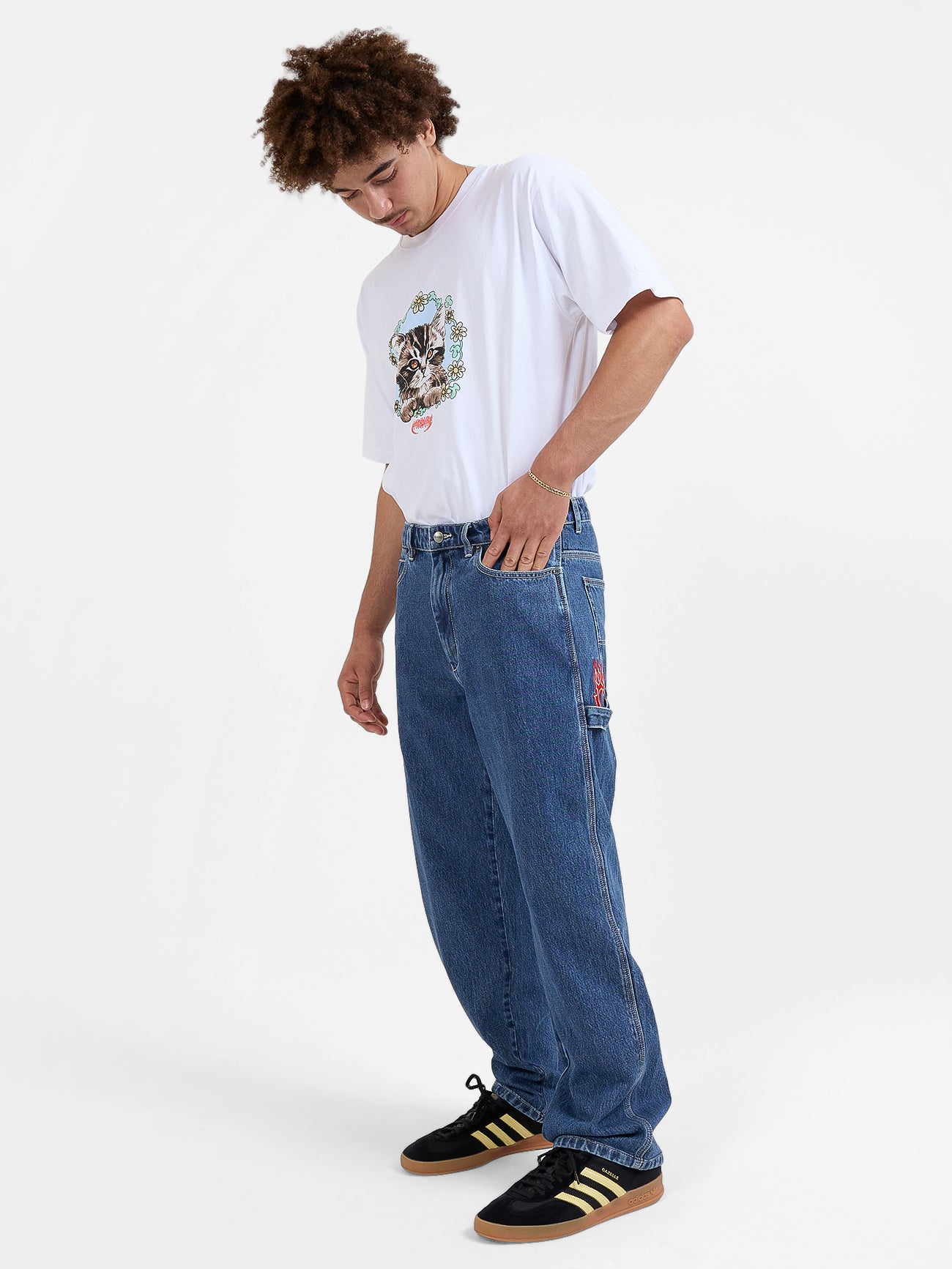 Playtime Carpenter Jean - Worn Blue Rinse 26