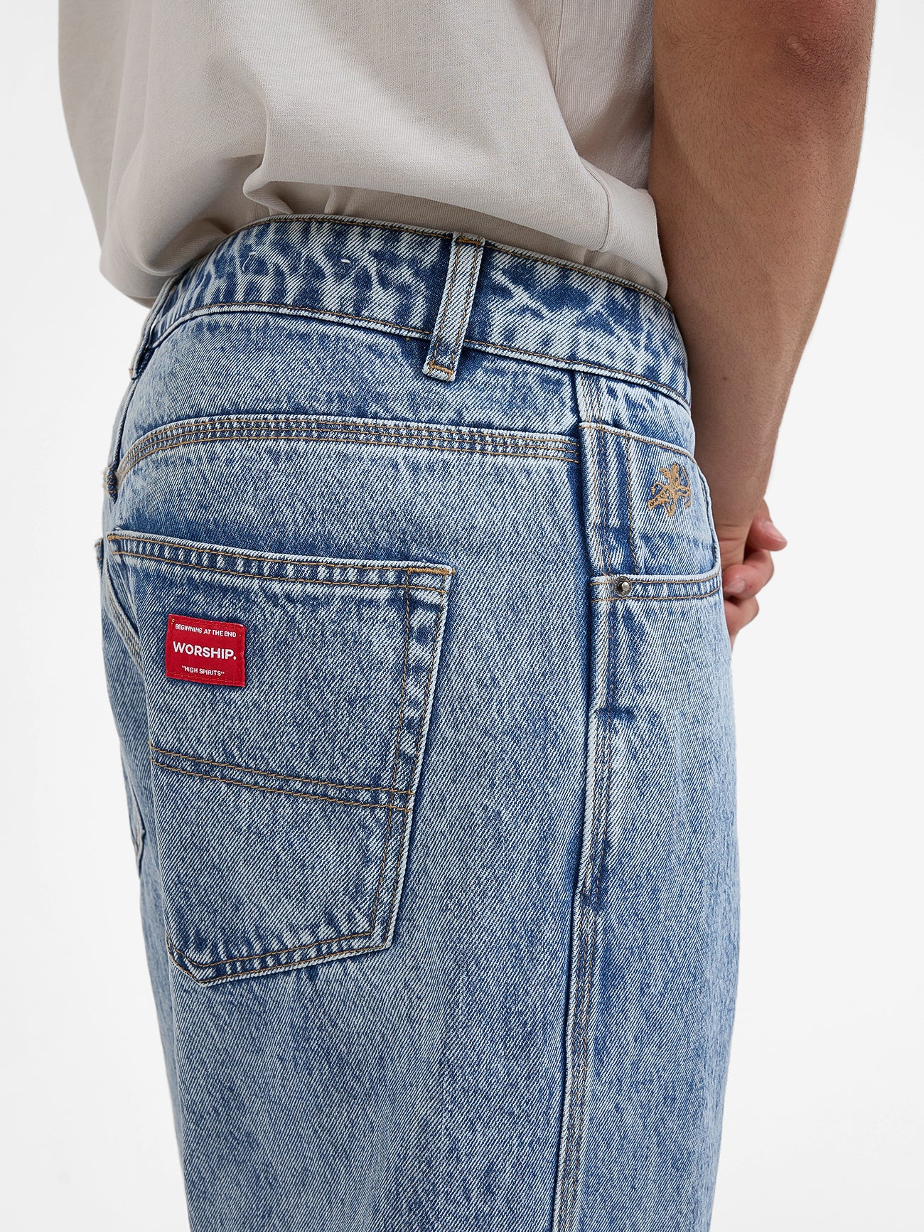 Big Lounger Jean - Salted Indigo Acid 28