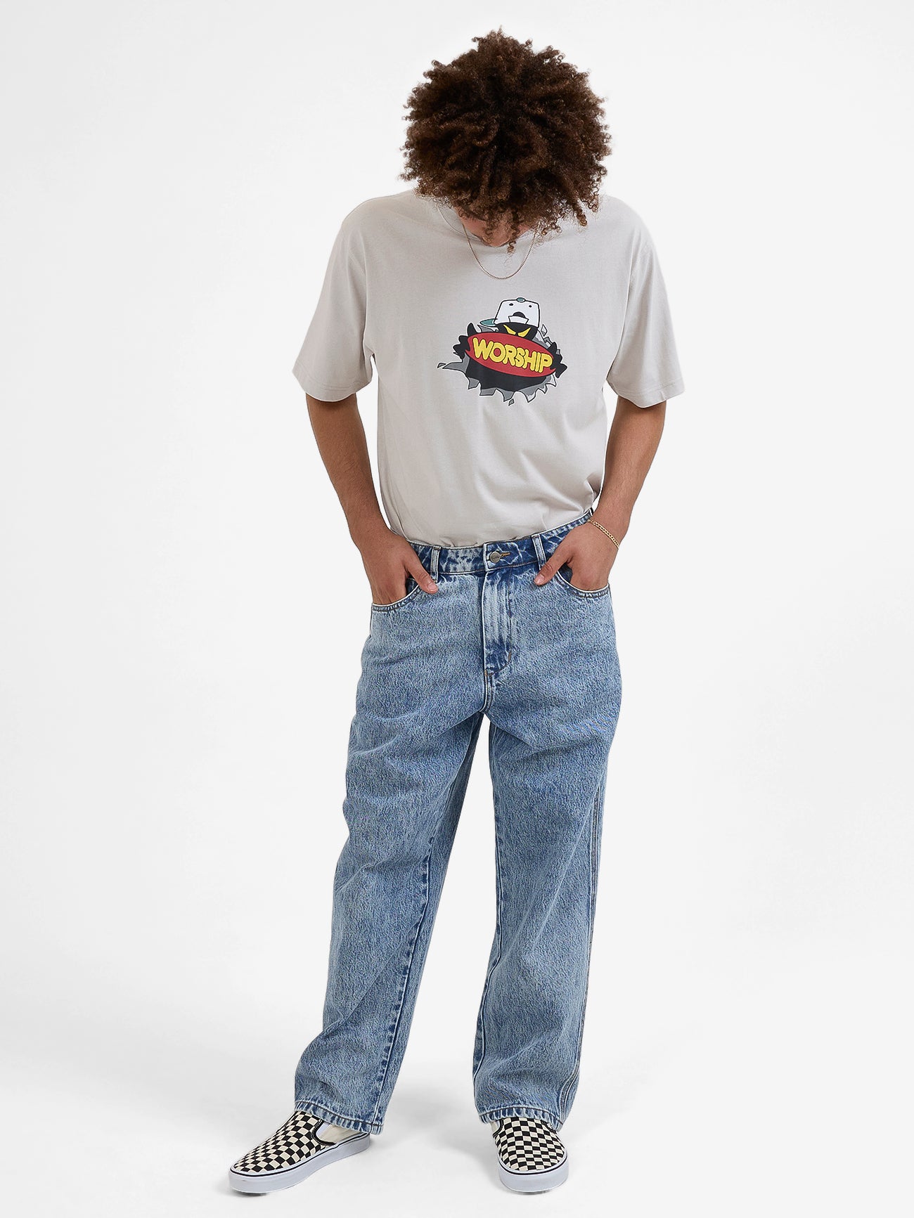 Big Lounger Jean - Salted Indigo Acid 28