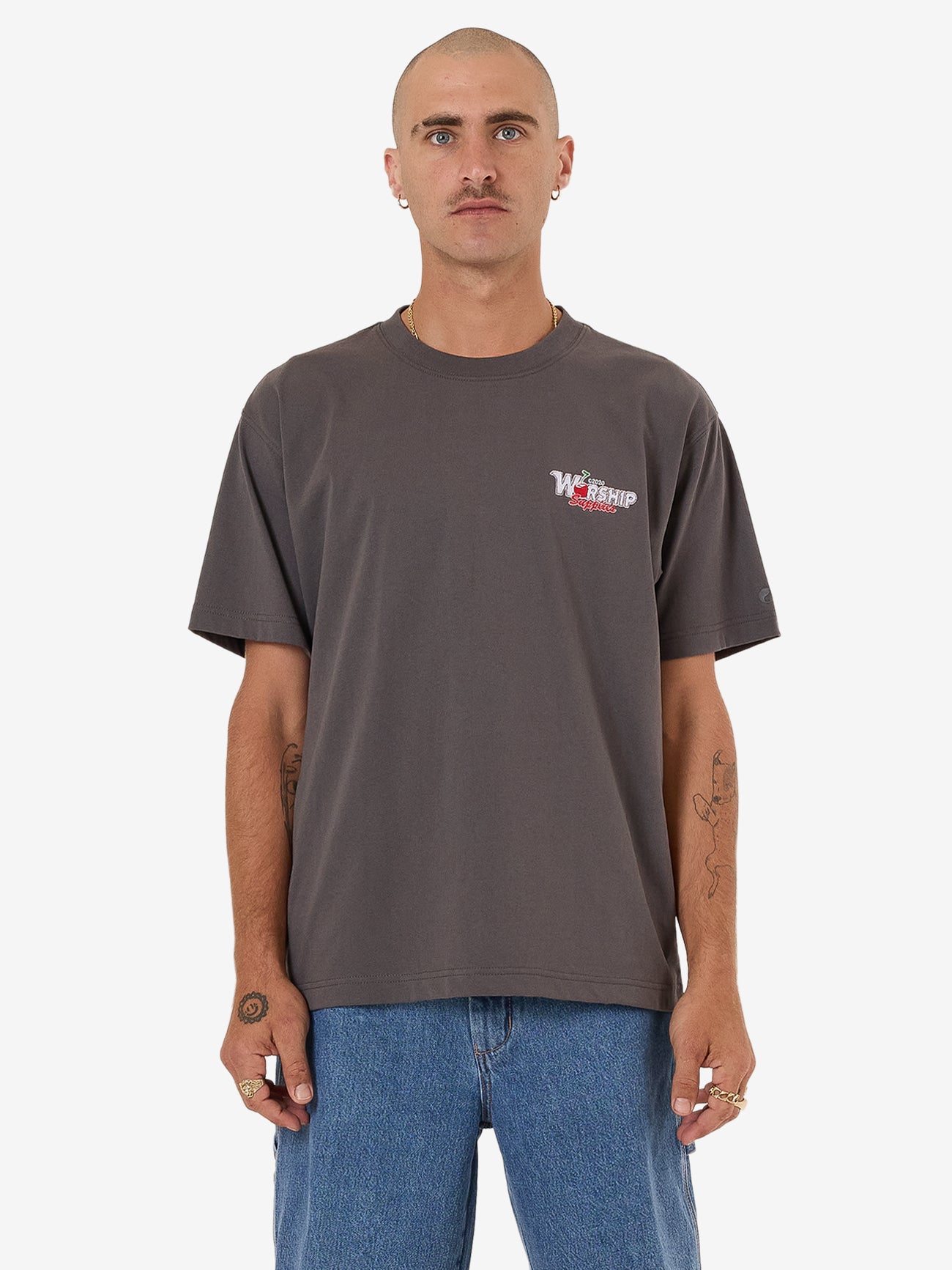 Glazed And Confused Tee - Worn Black XS