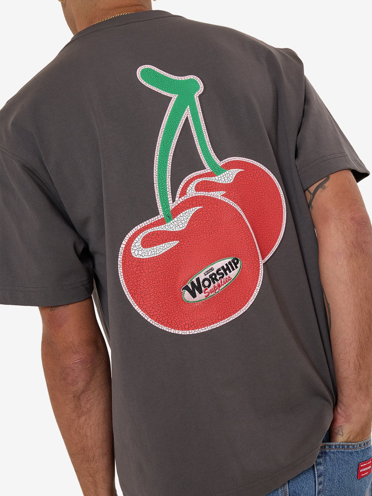 Glazed And Confused Tee - Worn Black XS