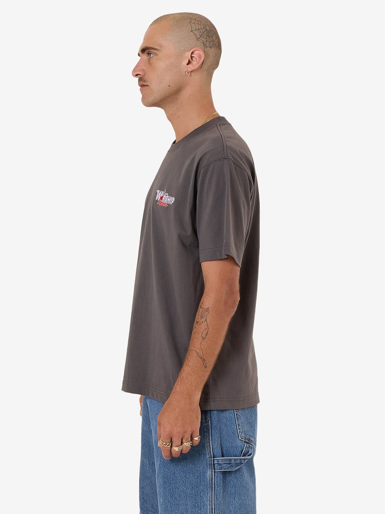 Glazed And Confused Tee - Worn Black XS
