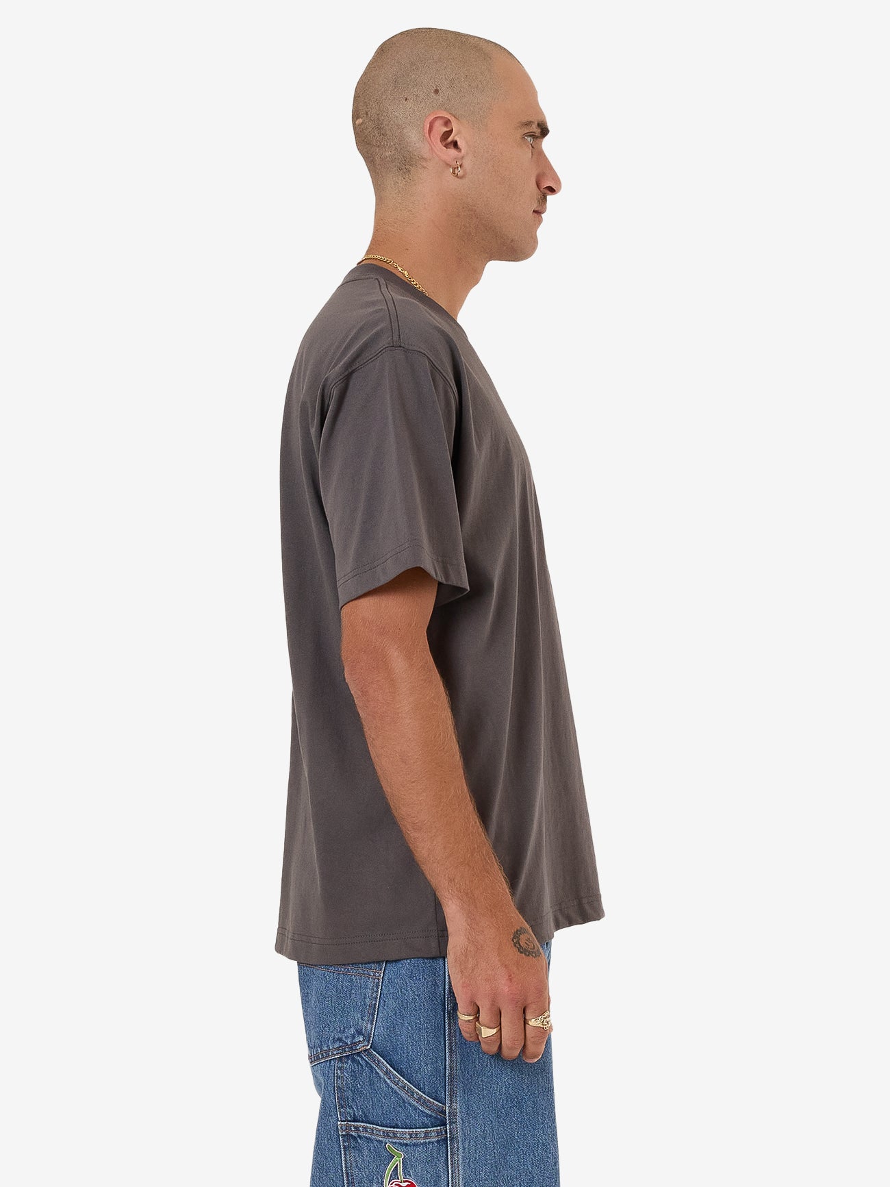 Glazed And Confused Tee - Worn Black XS