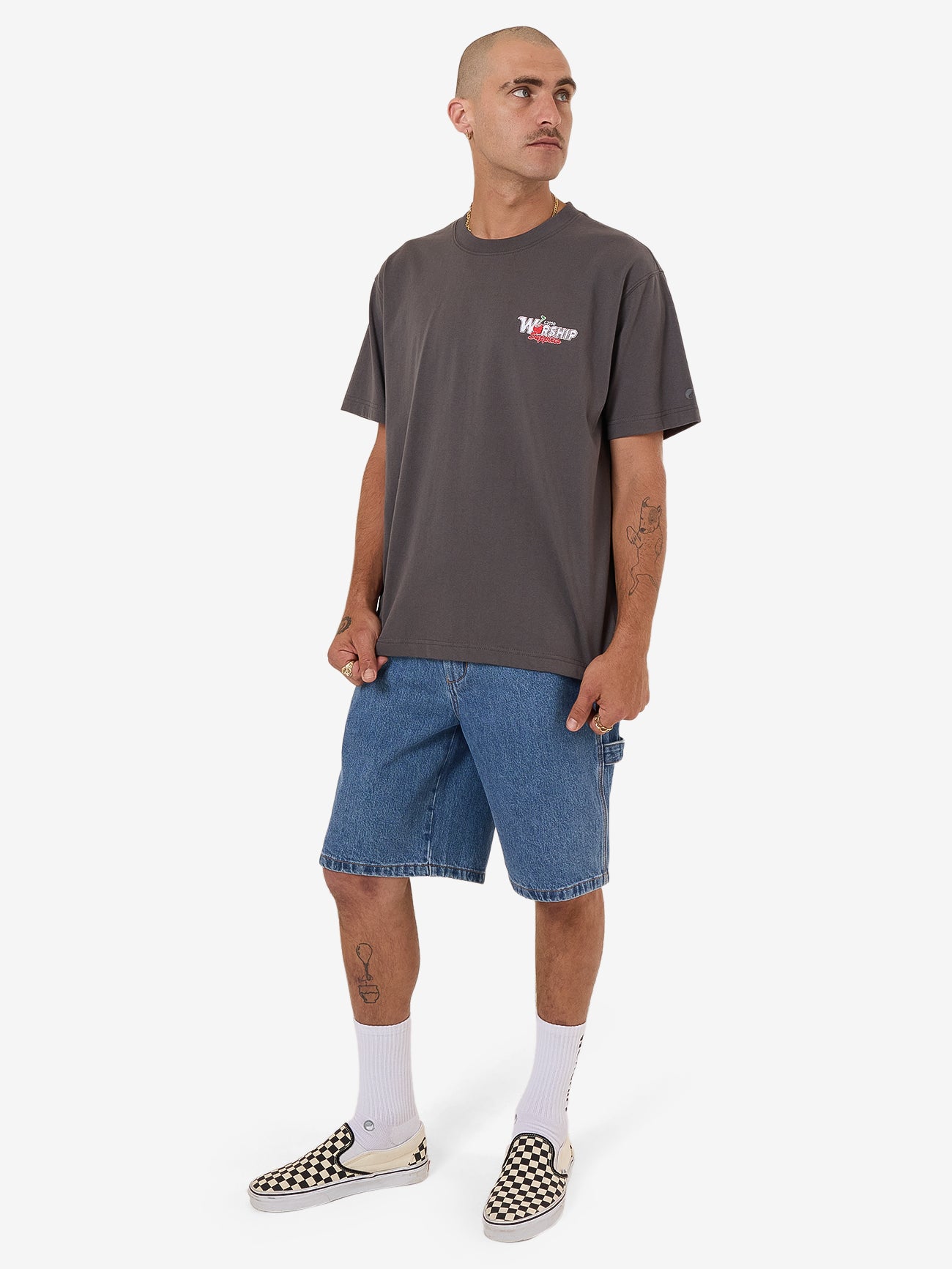 Glazed And Confused Tee - Worn Black XS