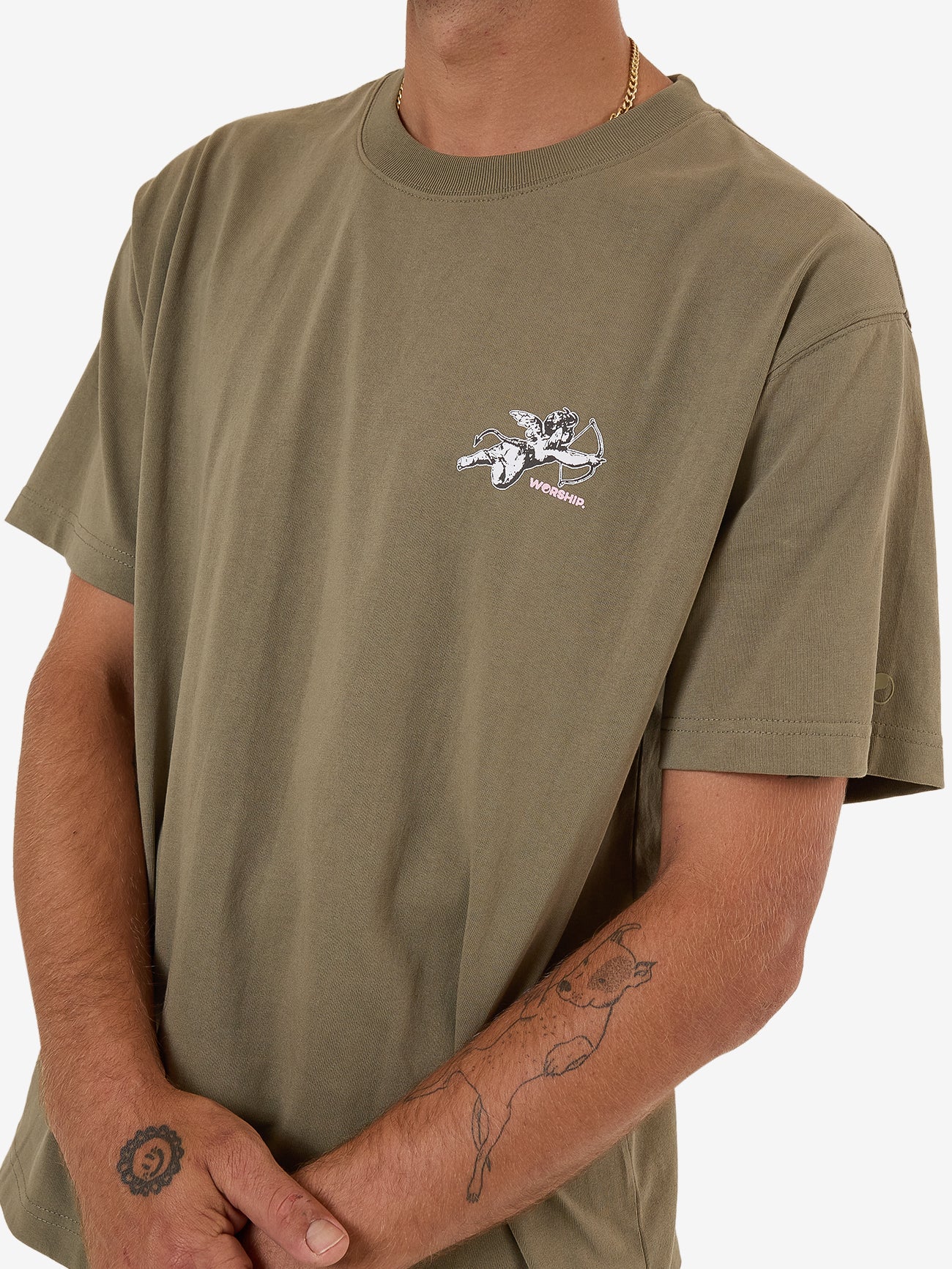 Cherub Tee - Kelp